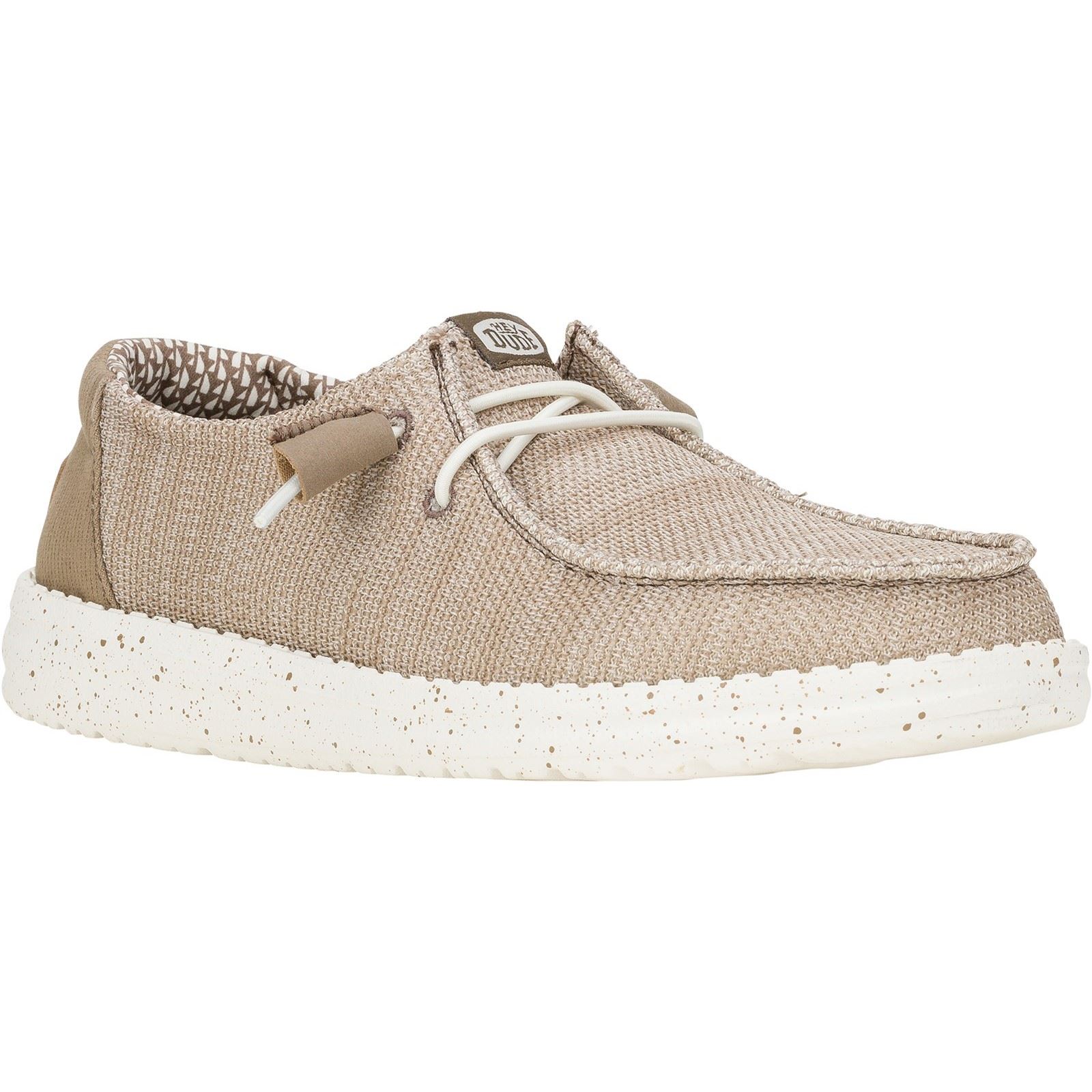 Thumbnail - HEYDUDE Wendy Stretch Mesh Polyester Damen Walnuss Loafers