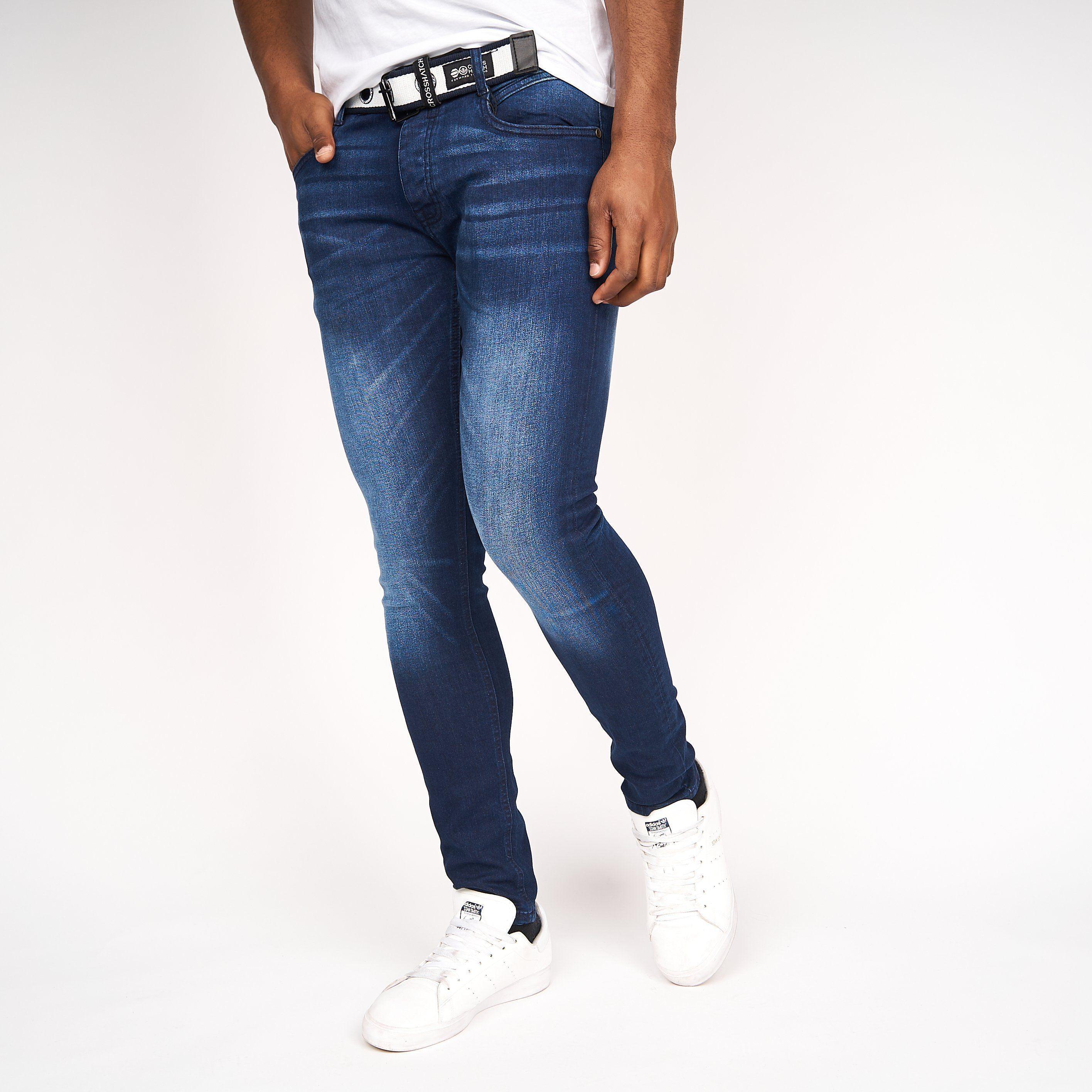 Mens Barbeck Slim Jeans (Dark Wash) 2