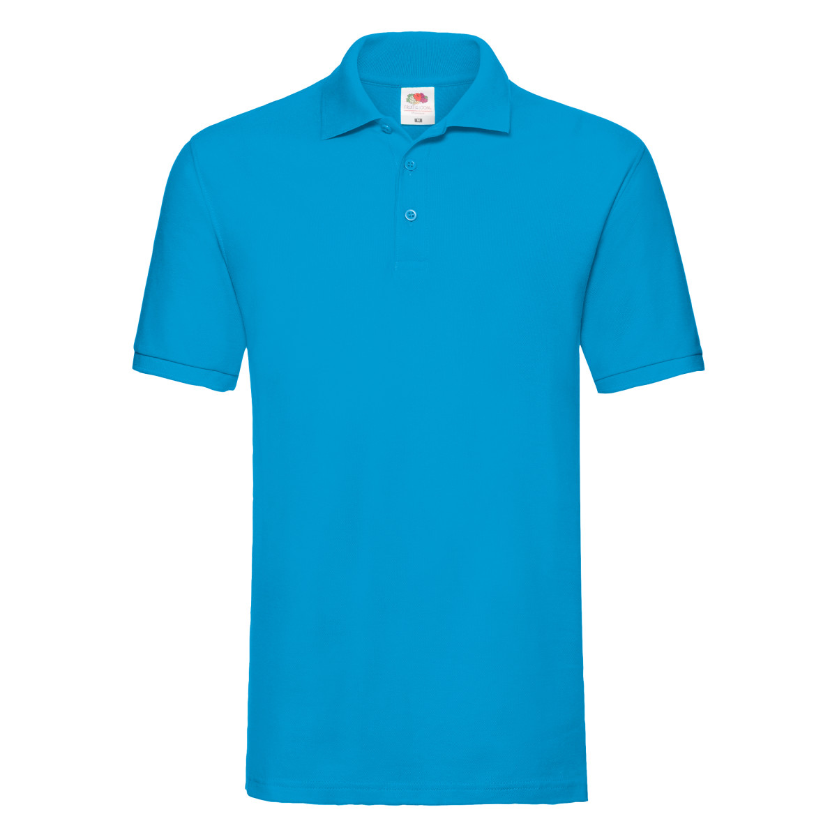 Fruit of the Loom - "Premium" Poloshirt für Herren/Damen Unisex (Azure Blau)