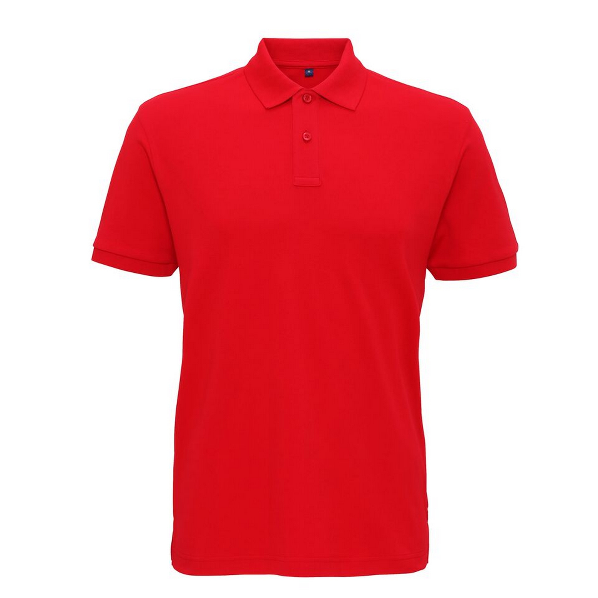 Thumbnail - Asquith & Fox Herren-Super-Glattstrick-Poloshirt (kirschrot)