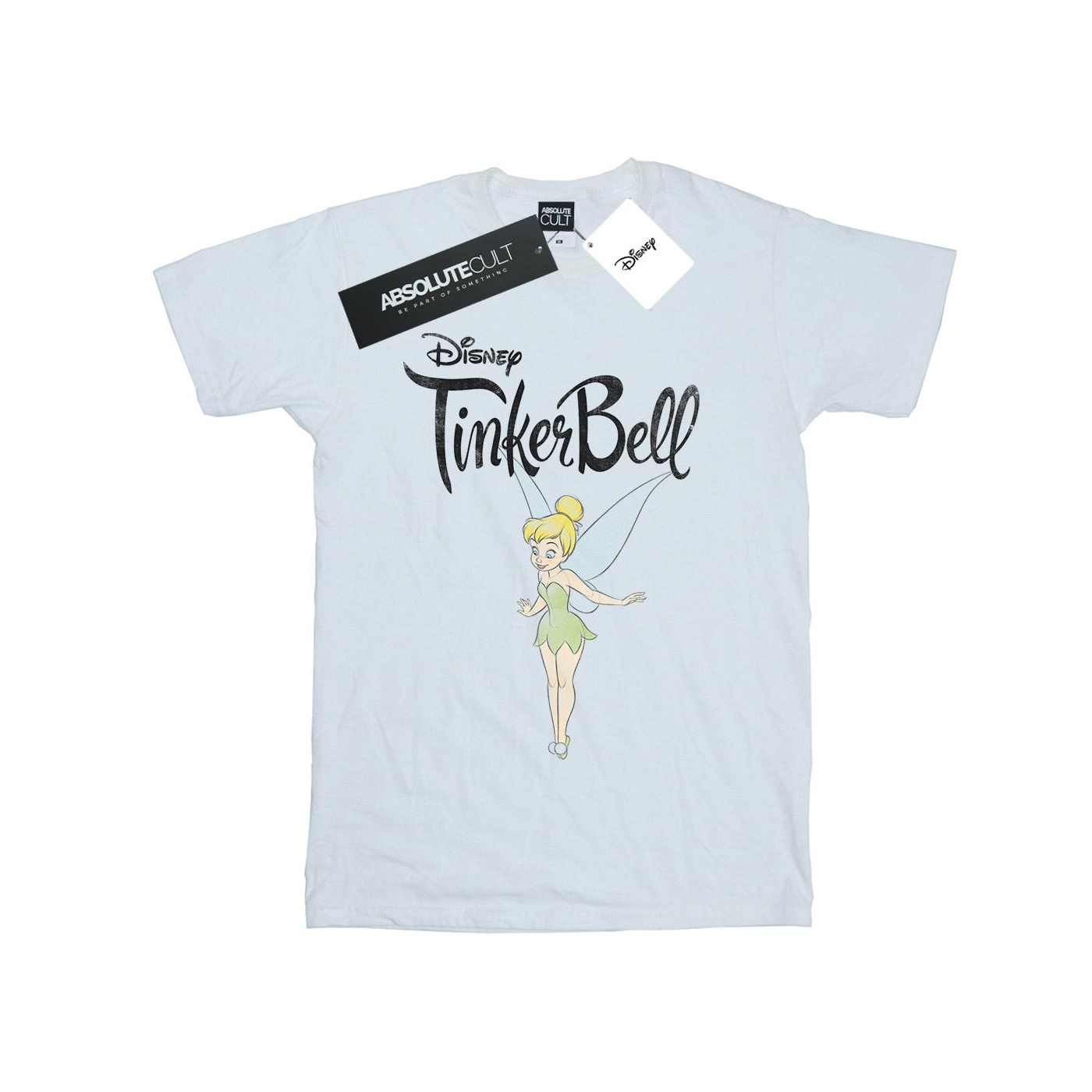 Thumbnail - Disney - "Tinker Bell Flying Tink" T-Shirt für Damen (Weiß)