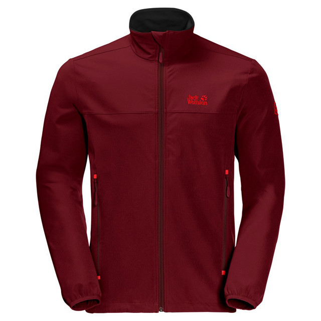 Thumbnail - Jack Wolfskin Crestview Herren Red Jacke