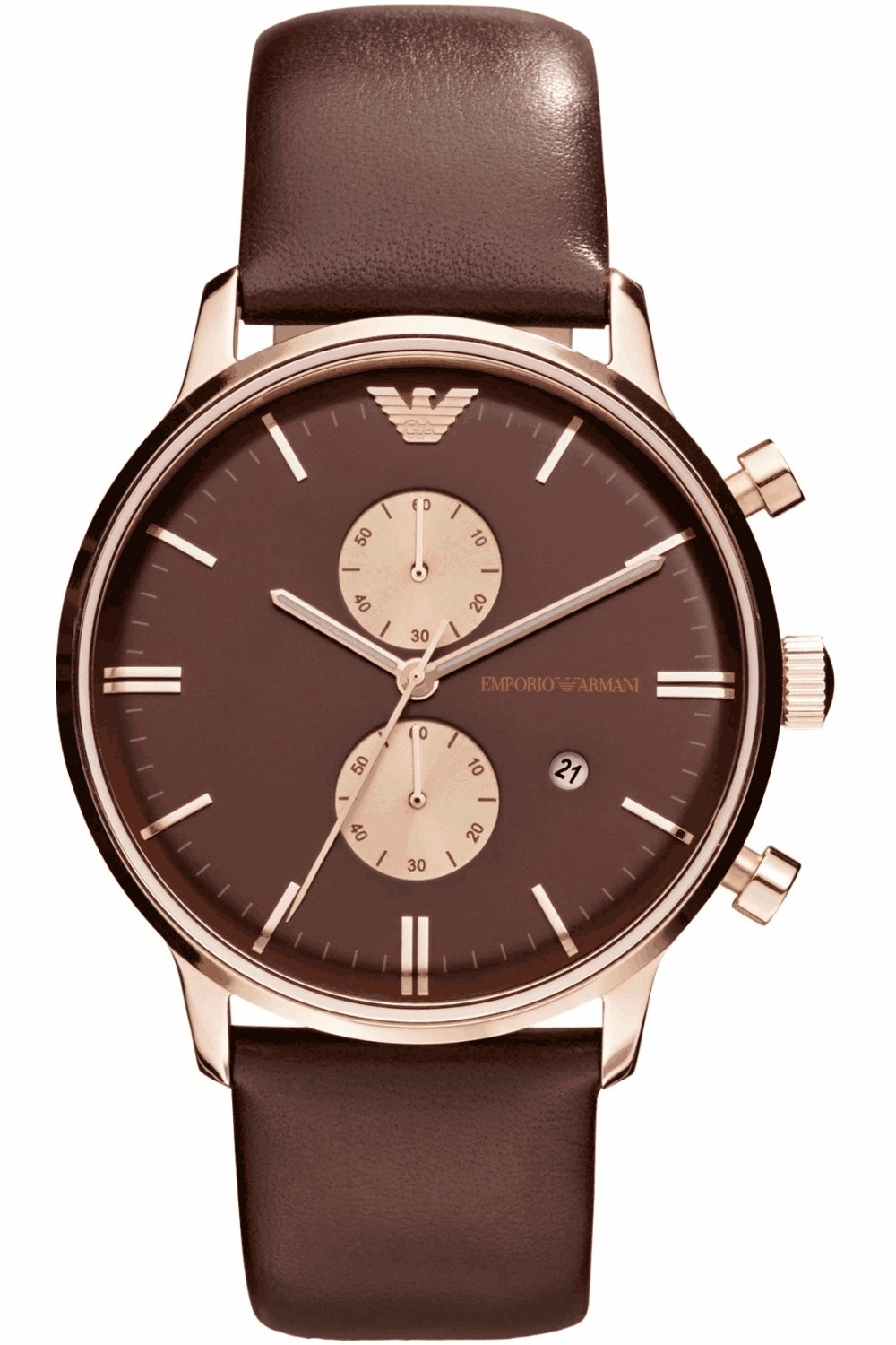 Thumbnail - Emporio Armani Herrenuhr Quartz Gold