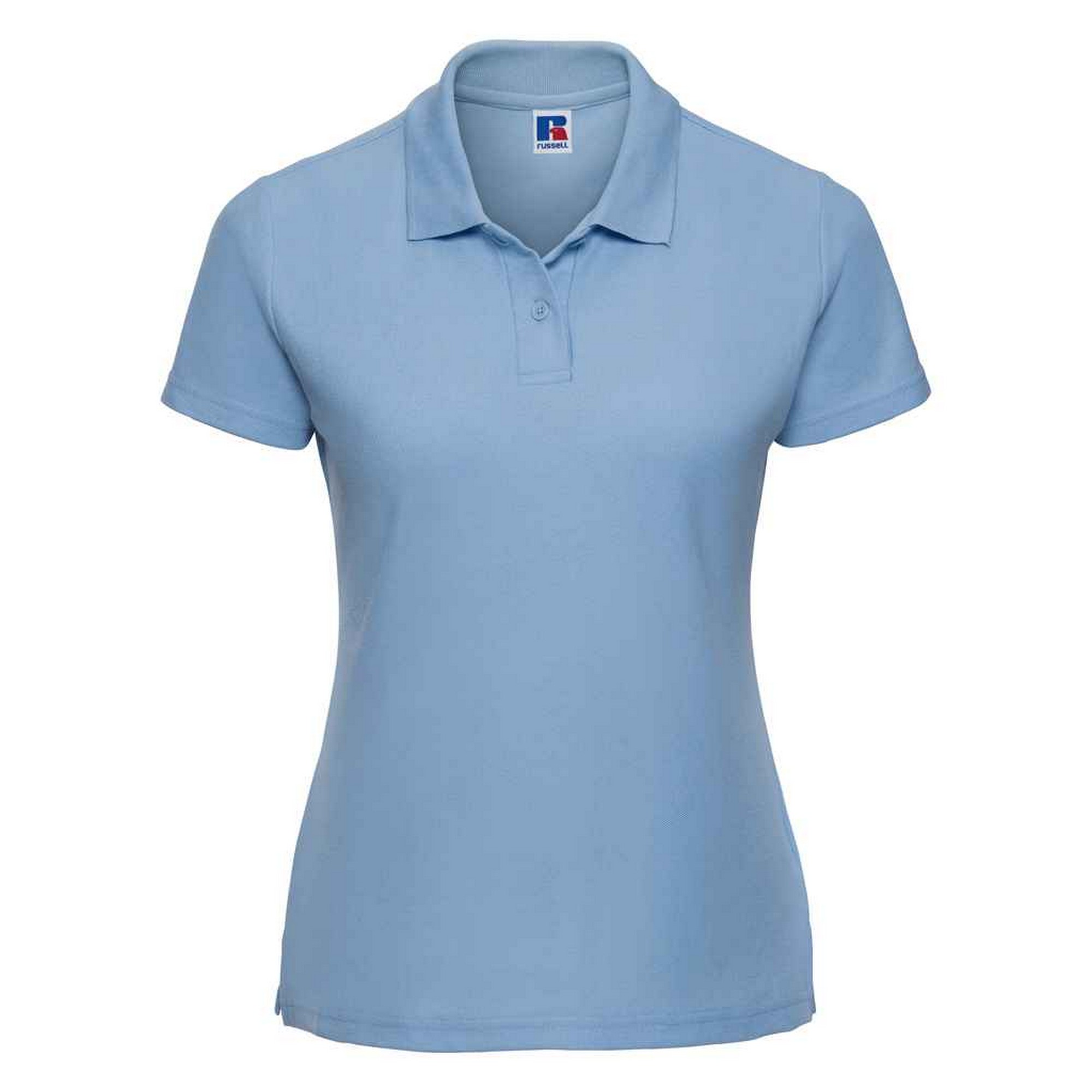 Thumbnail - Russell - Poloshirt für Damen (Himmelblau)