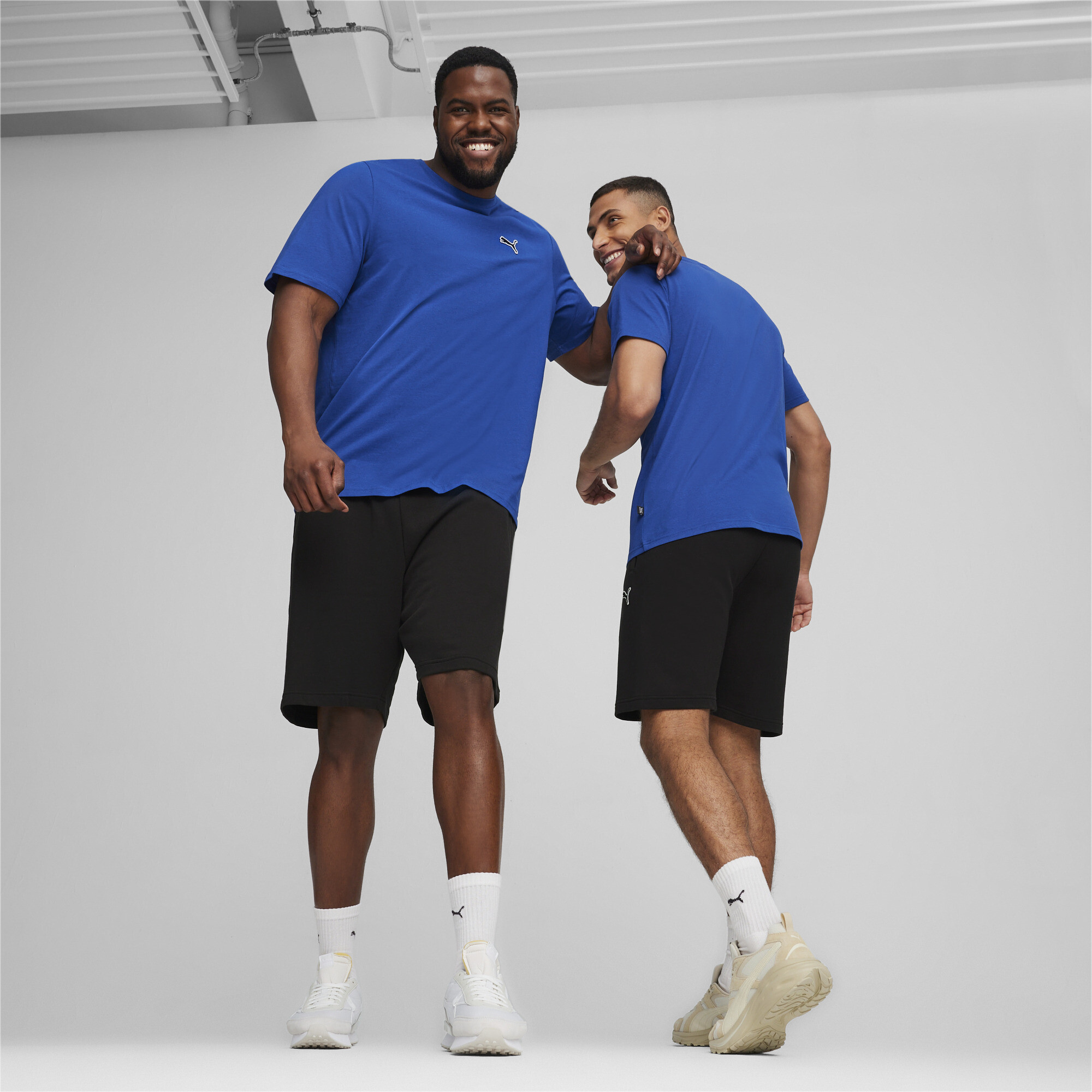 Puma Mens Better Essentials Long Shorts - Black - Size Large