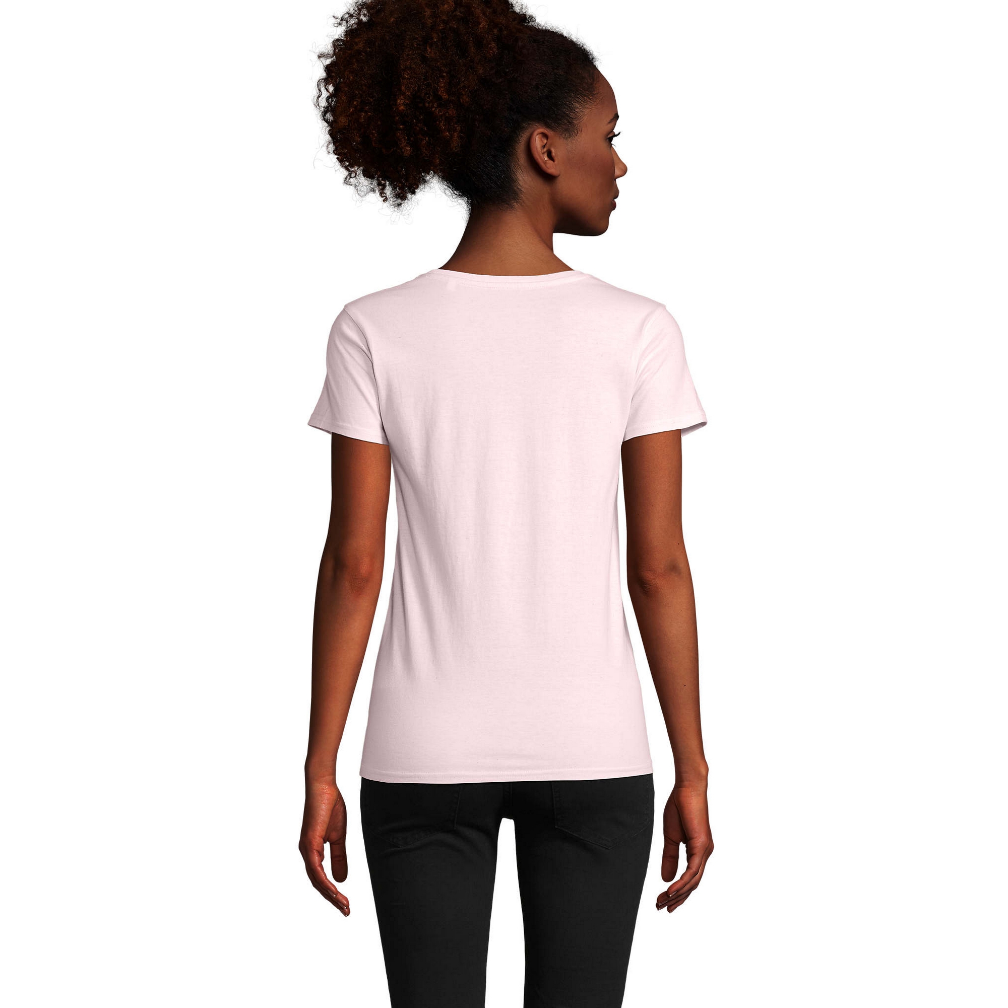 SOLS Pioneer T-shirt dam/dam (Ljusrosa) – bild 2