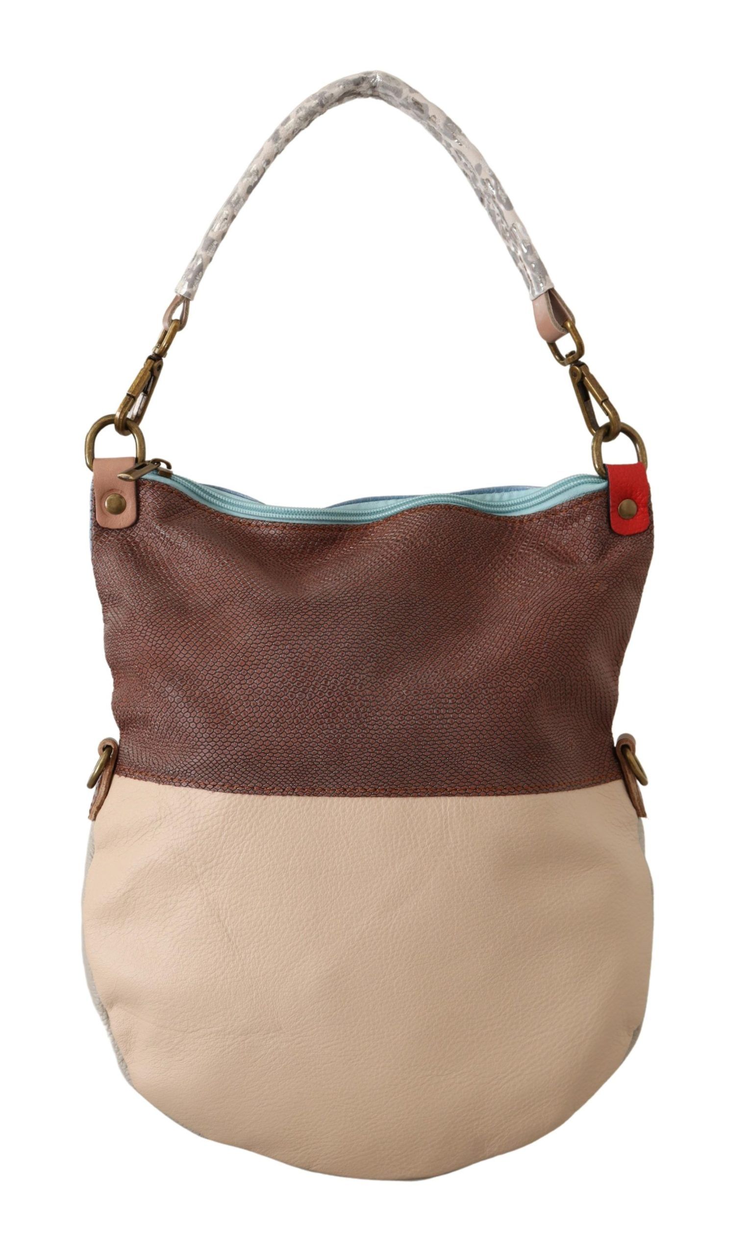 EBARRITO Multicolor echte lederen schouder Tote Dames Handtas voor vrouwen