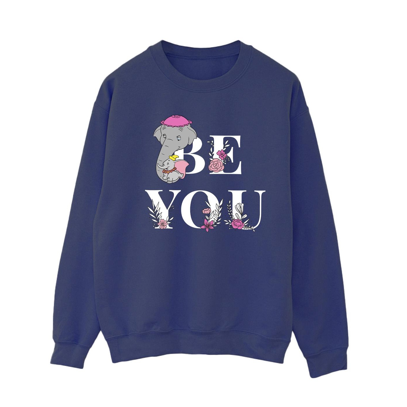Thumbnail - Disney - "Be You" Sweatshirt für Damen (Marineblau)