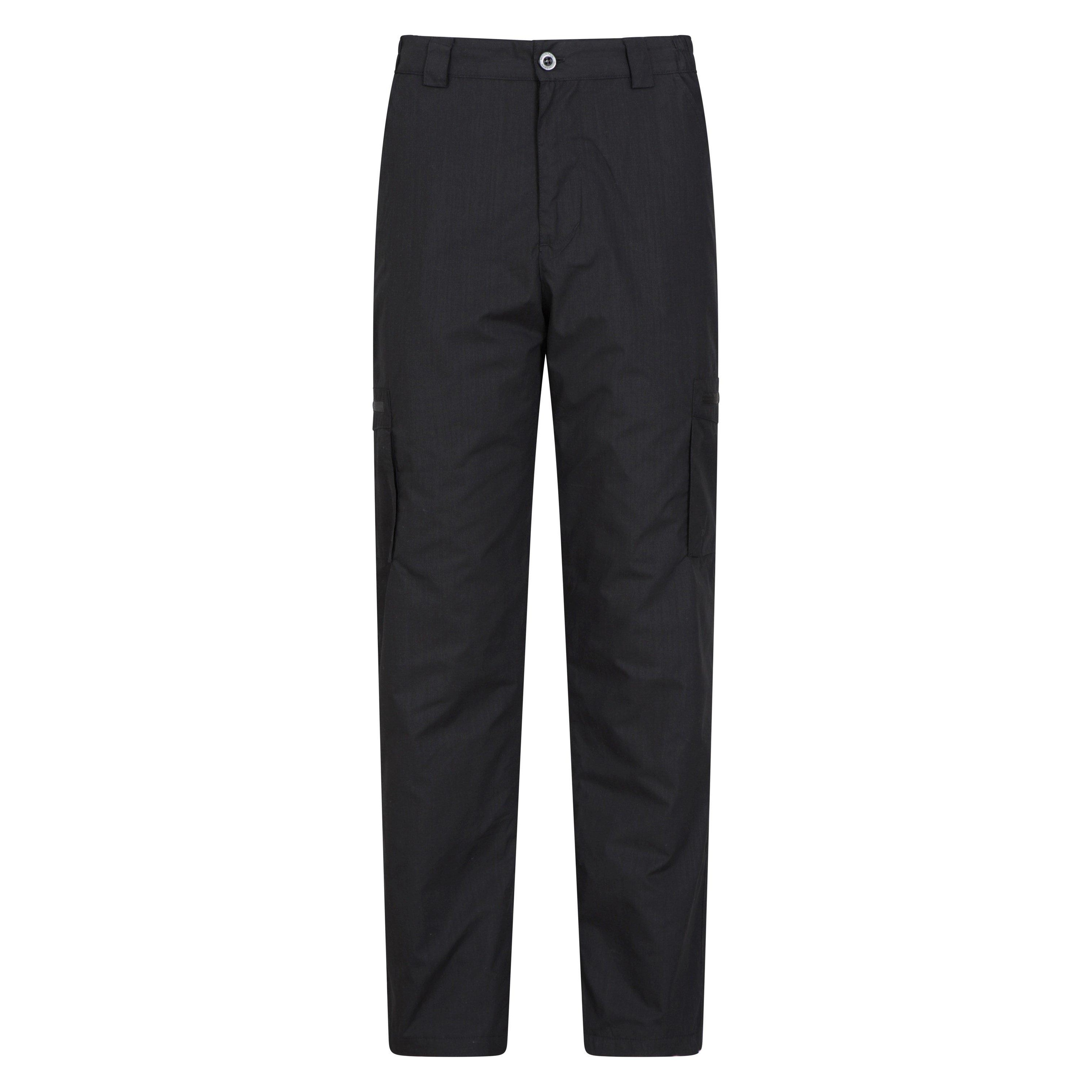 Thumbnail - Mountain Warehouse - "Trek II" Hosen für Herren - Winter (Pechschwarz)