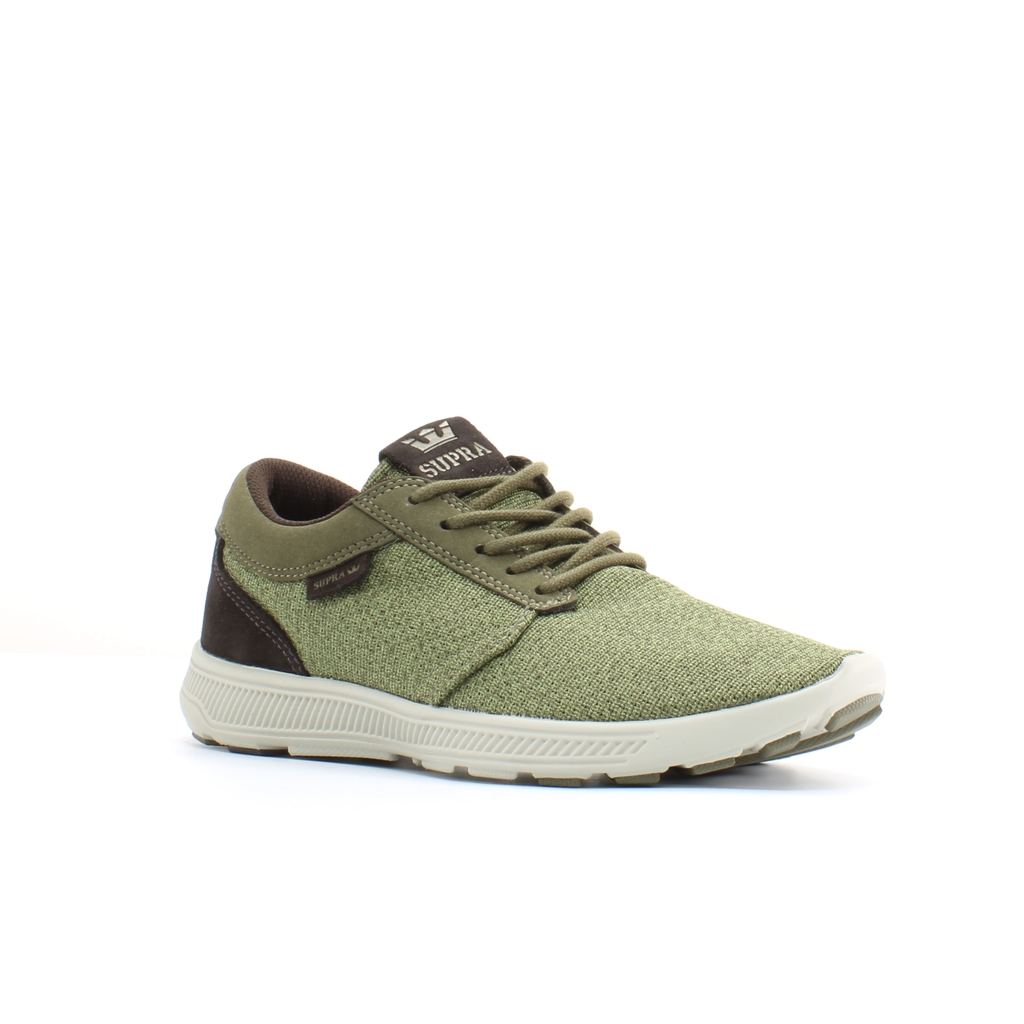 Supra Hammer Run Green Textile Herrskor med snörning 08128 357 – bild 2