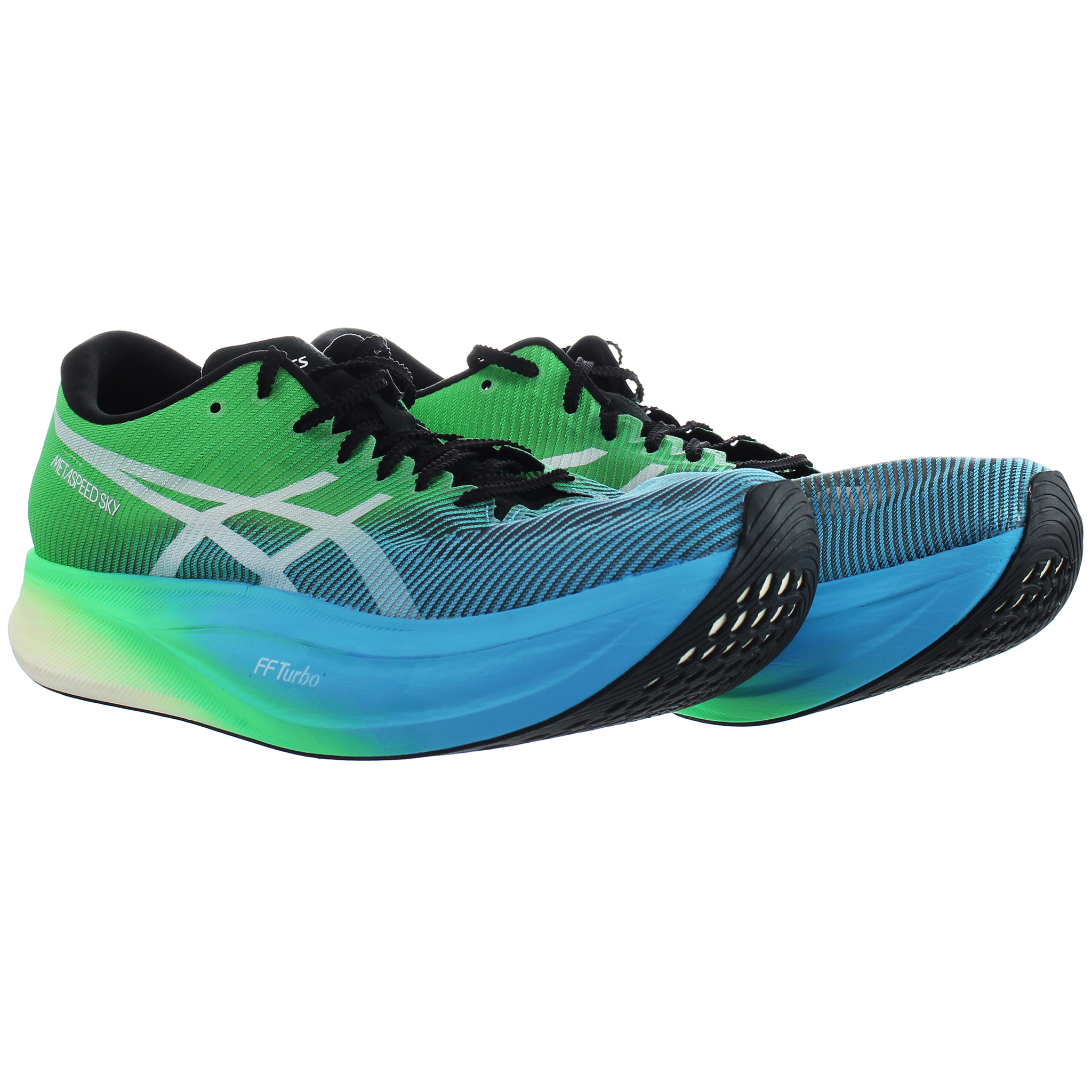 ASICS Metaspeed Sky+ Mens Blå/Grön Löpning Träningsskor herr – bild 2