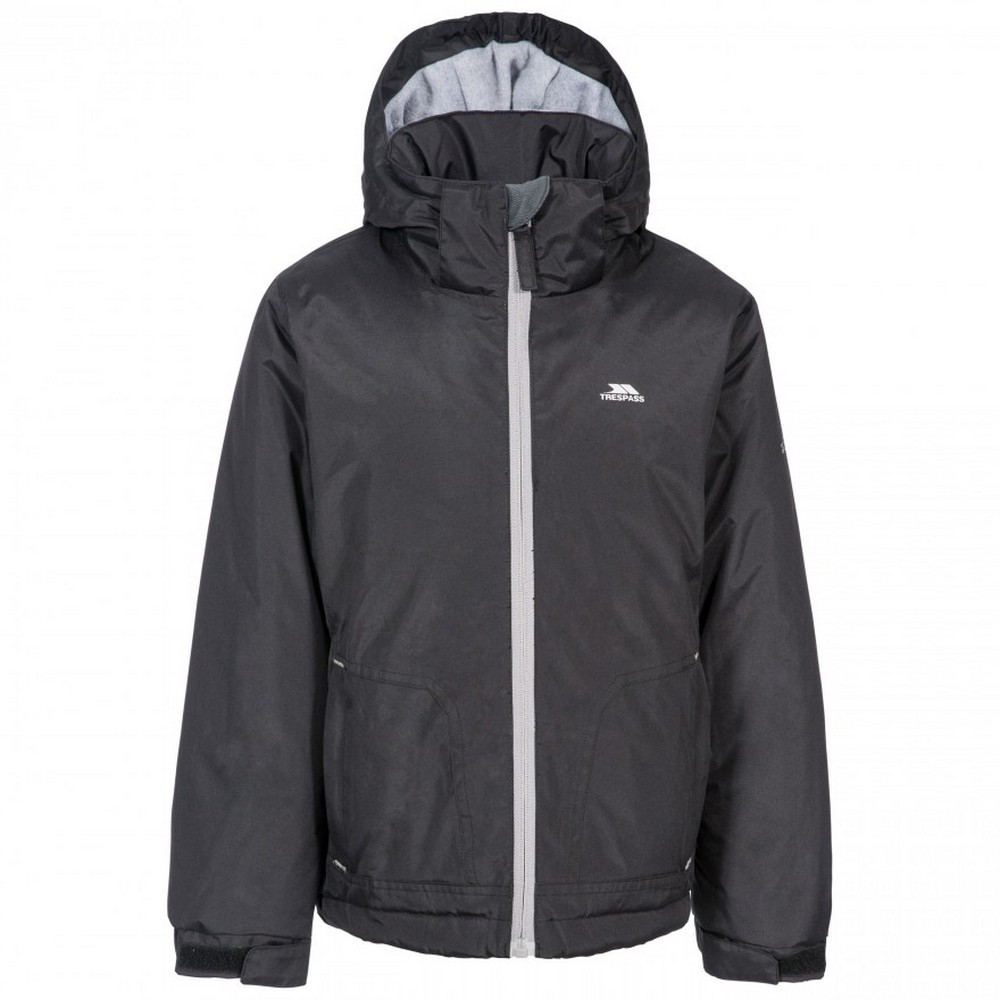 Trespass Childrens Boys Rudi Waterproof Jacket (Black) - Size 2-3Y