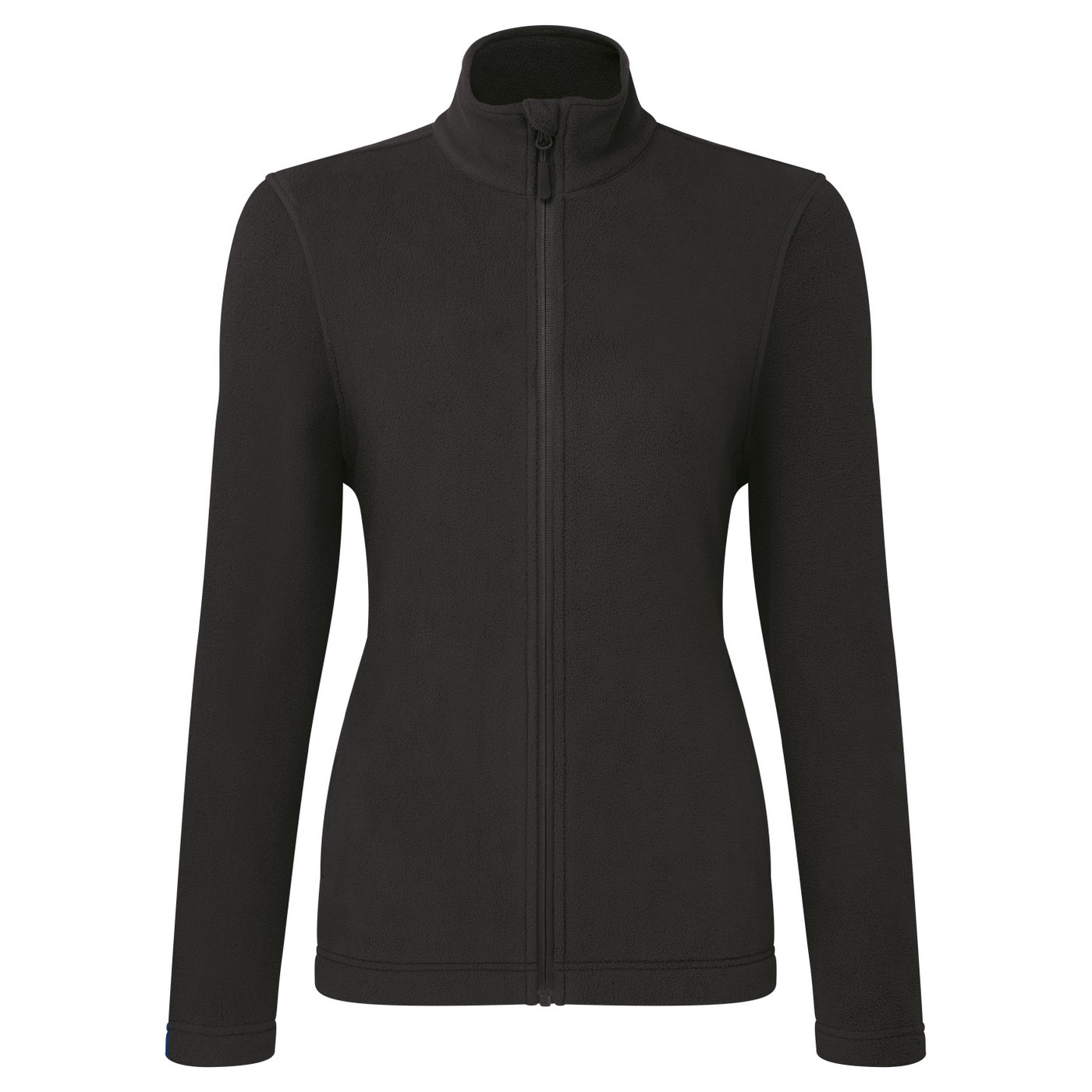 Thumbnail - Premier Womens/Ladies Recyclight Full Zip Fleece Jacket (Schwarz)