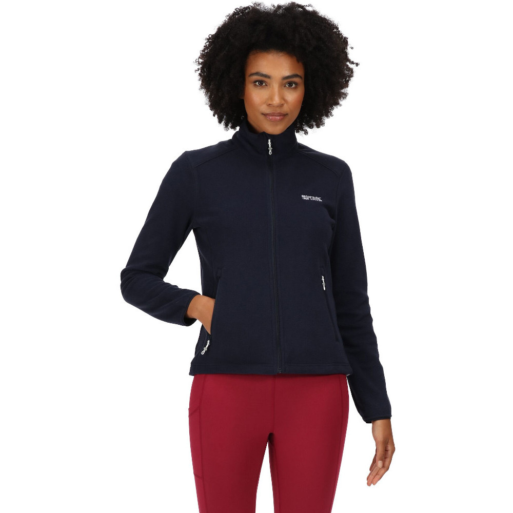 Regatta Women's Blue Zipped Fleece Floreo Iv - Image 6