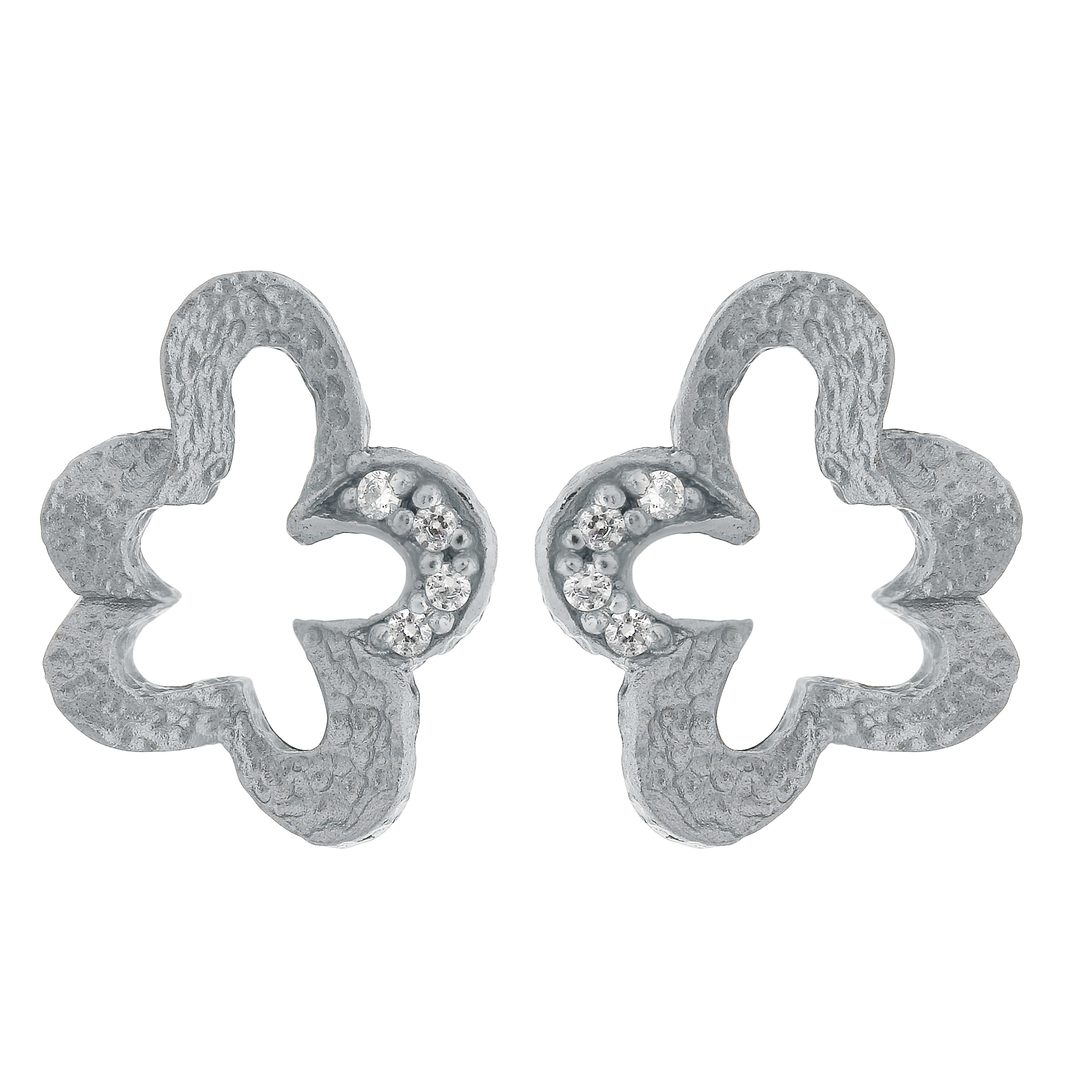 Orphelia 'Malenia' Ohrstecker für Damen aus 925er Sterlingsilber - Silber ZO-7077