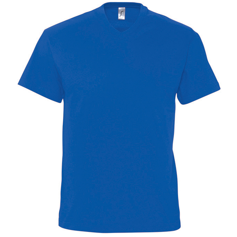 Thumbnail - SOLS Herren Victory T-Shirt, V-Ausschnitt, Kurzarm (Königsblau)