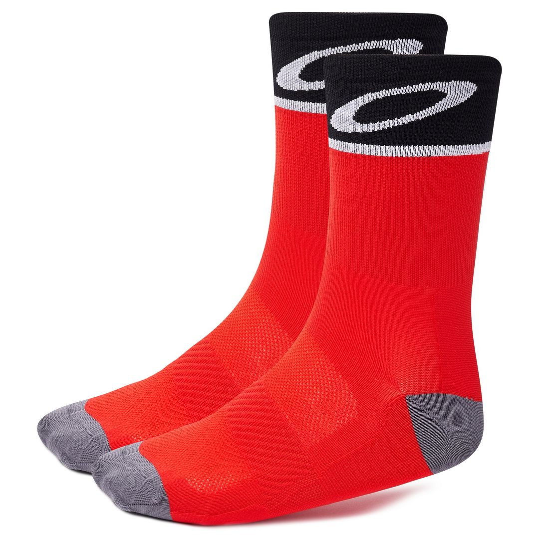 Thumbnail - Oakley Hydrolix Herren radeln rote schwarze Socken 93285 465