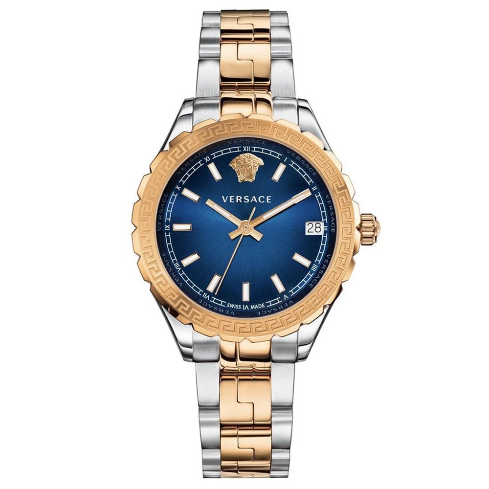 V12060017 Hellenyium Quartz Blue Dial Damklocka