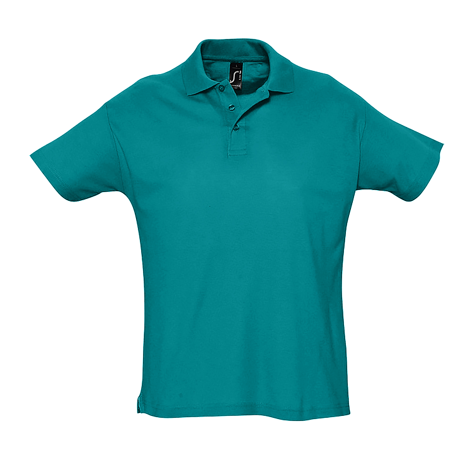 Thumbnail - SOLS Herren Sommer II Pique Kurzarm-Poloshirt (Duck Blue)
