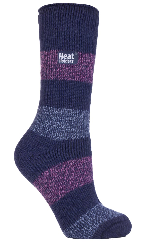Thumbnail - Heat Holders - Damen gemusterte Winter warme Thermosocken 4-8 UK