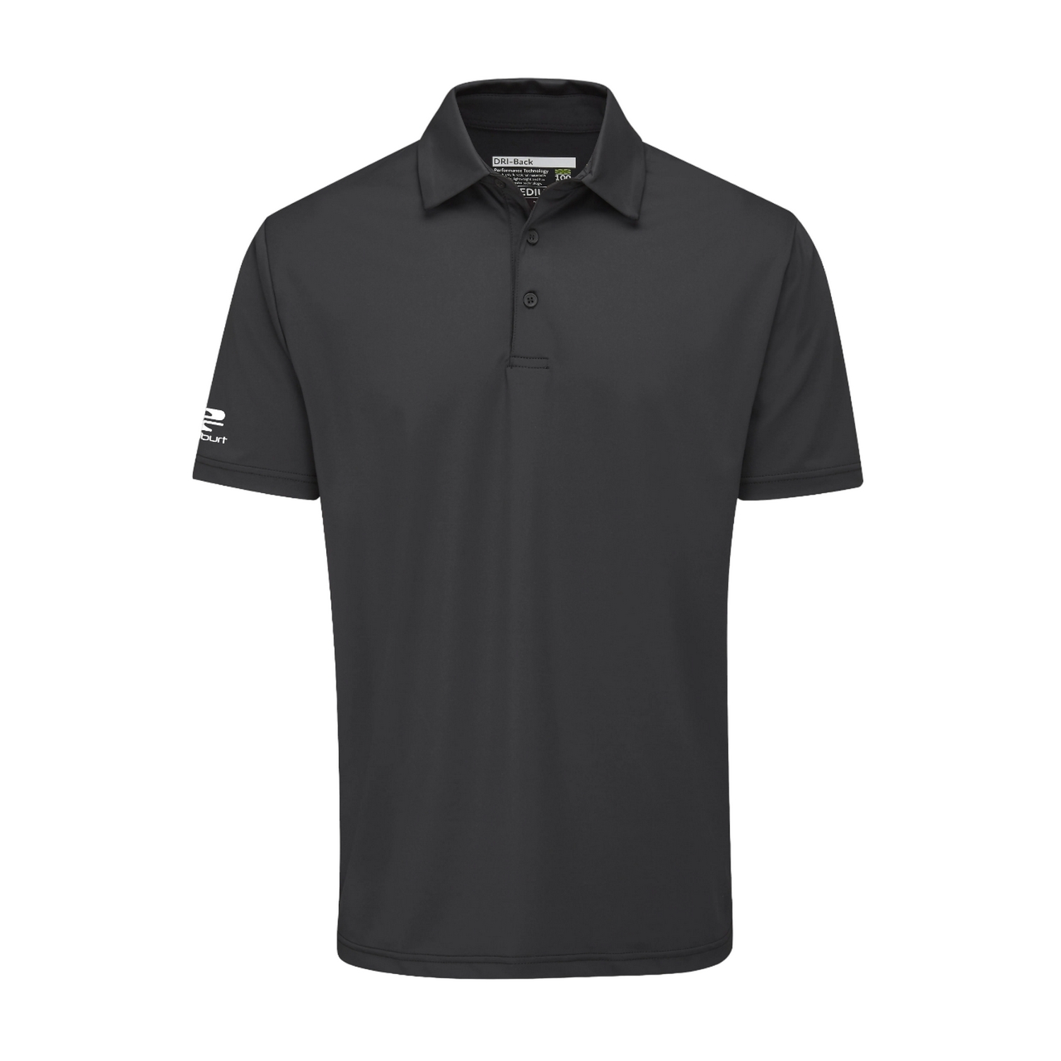 Thumbnail - Stuburt - "Kestrel" Poloshirt für Herren (Schwarz)
