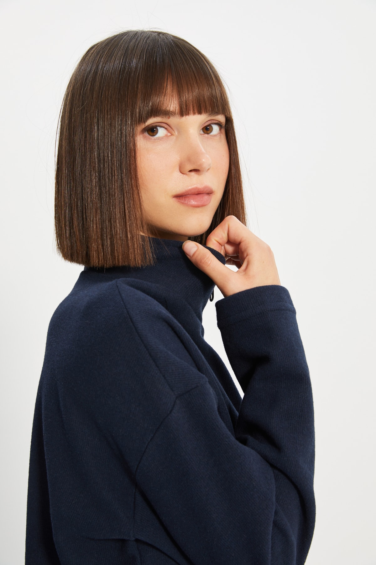 Trendyol Dam Rakt Sweatshirt – bild 2