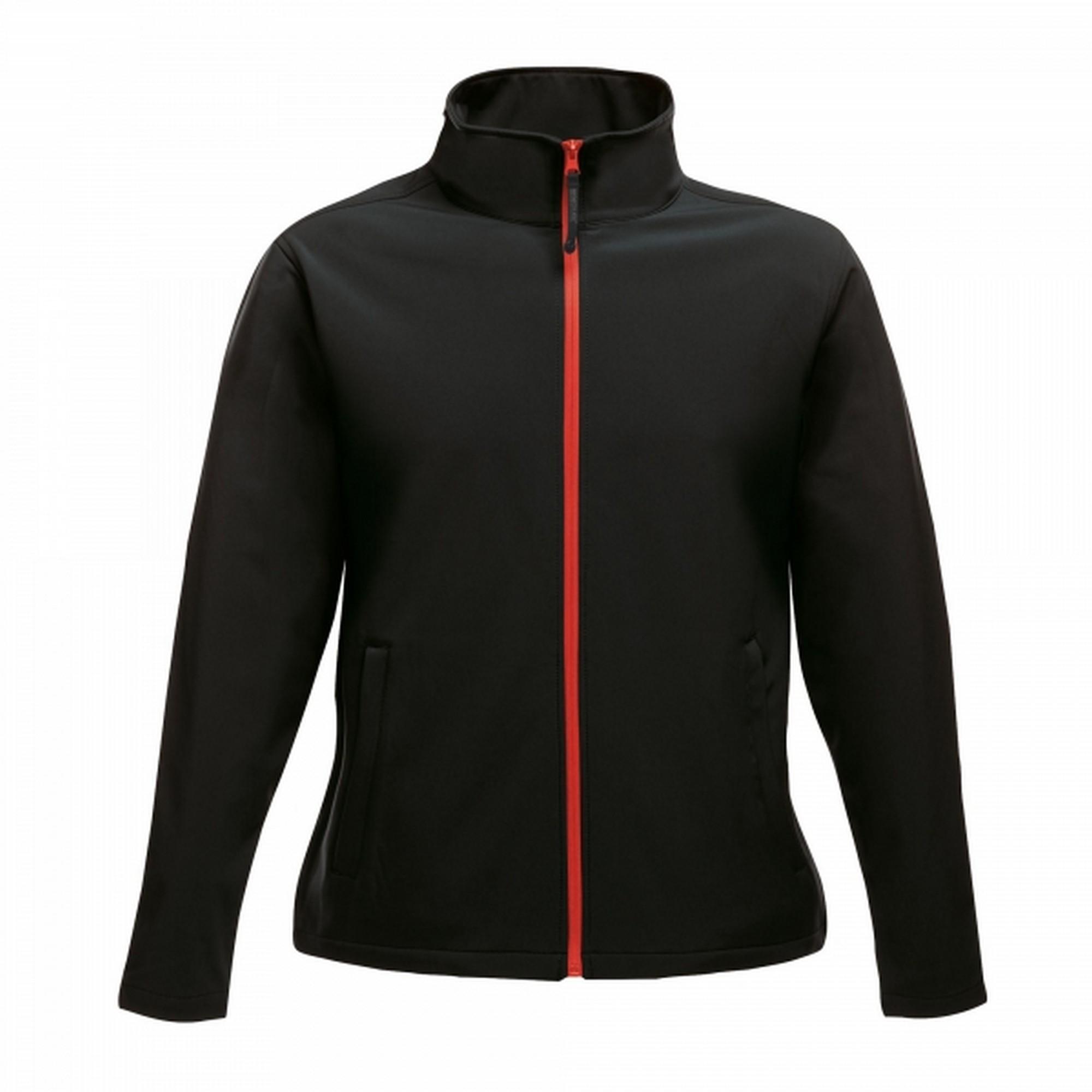 Regatta Dames/Dames Ablaze bedrukbare Soft Shell jas (Zwart/Klassiek Rood)