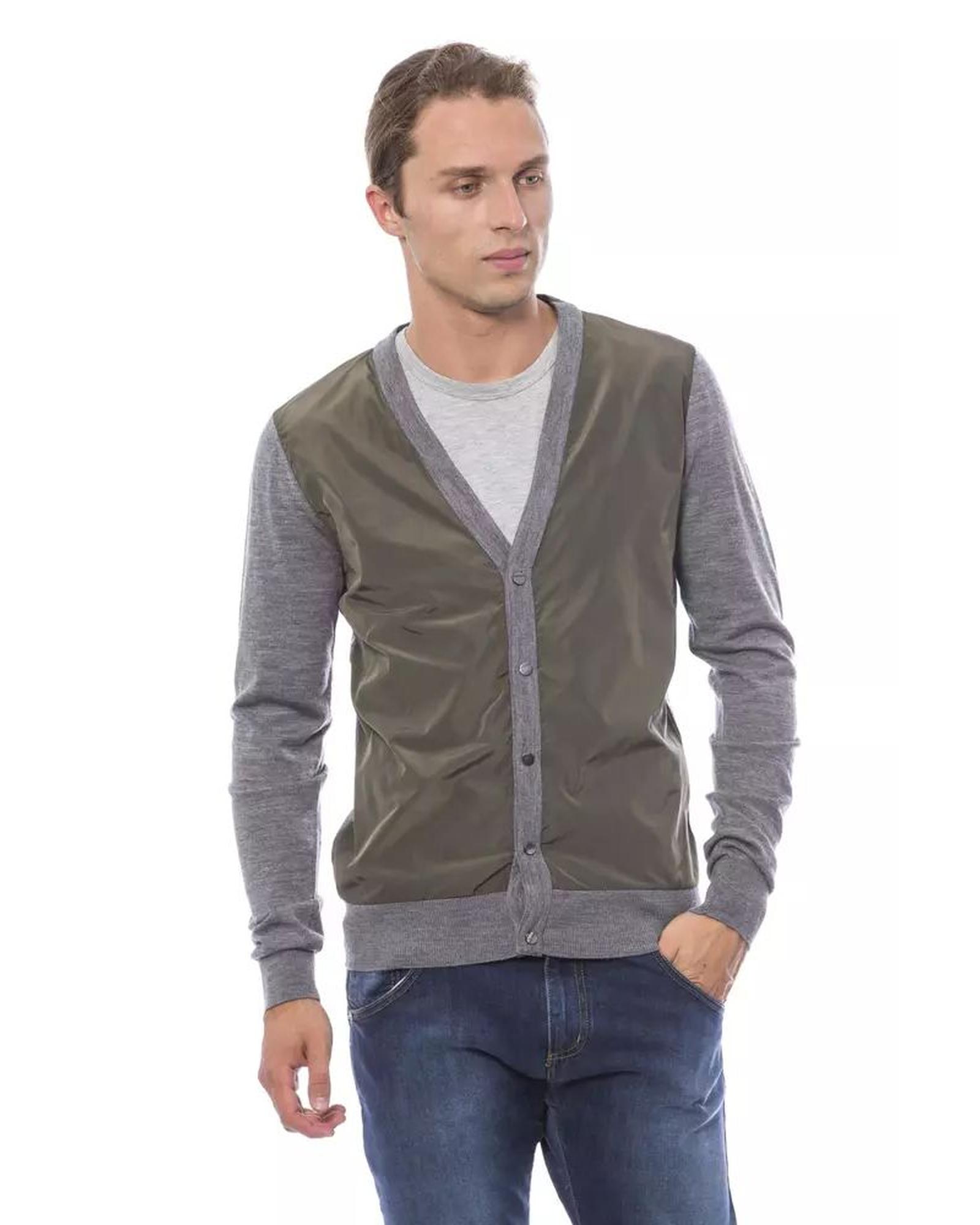 Thumbnail - Woll-Strickjacke