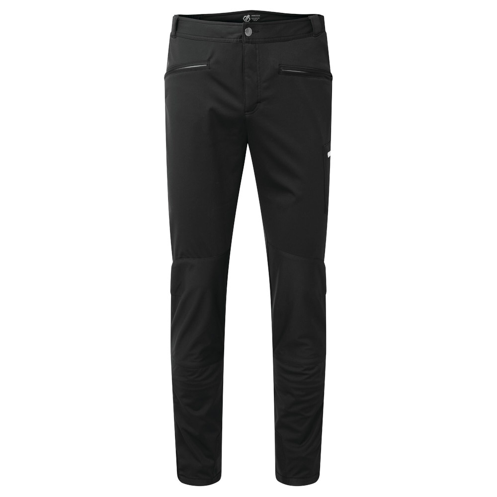 Dare 2B Mens Appended II Hybrid Stretch Softshell Trousers - Black - Size 33 Regular