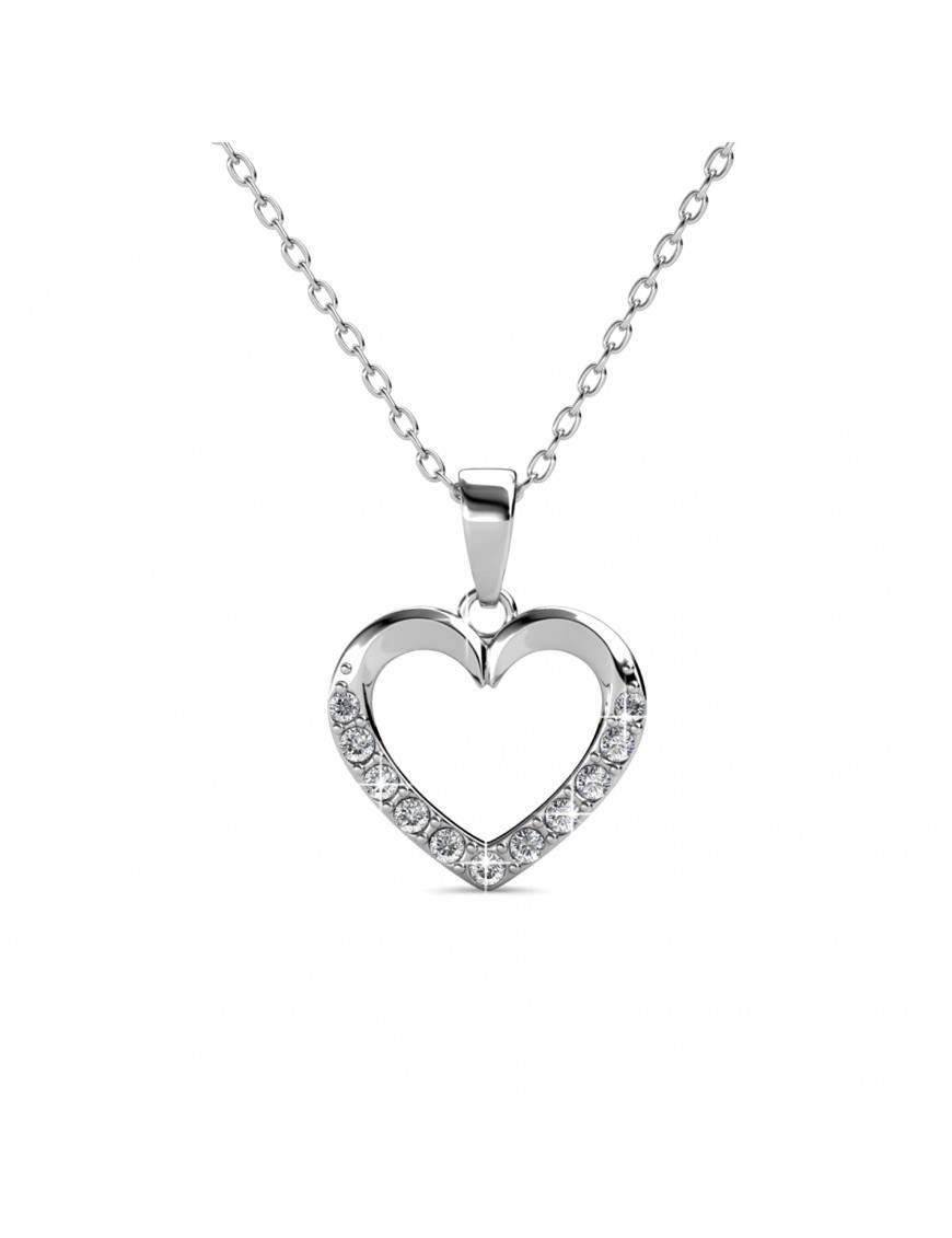 Thumbnail - Lovett-Anhänger - Silber und Kristall