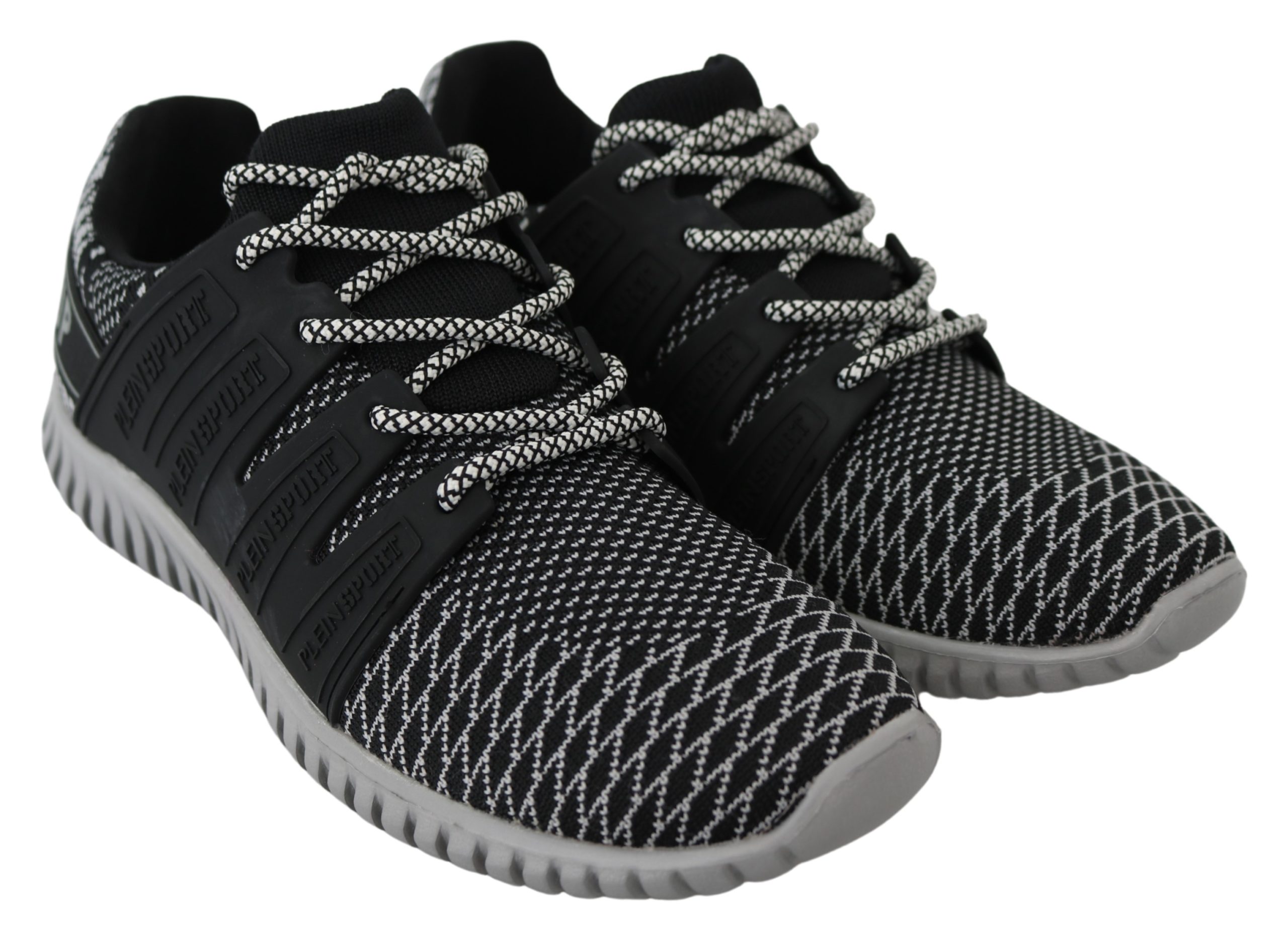 Plein Sport Herr Svart Polyester Löparskor Mason Sneakers – bild 2