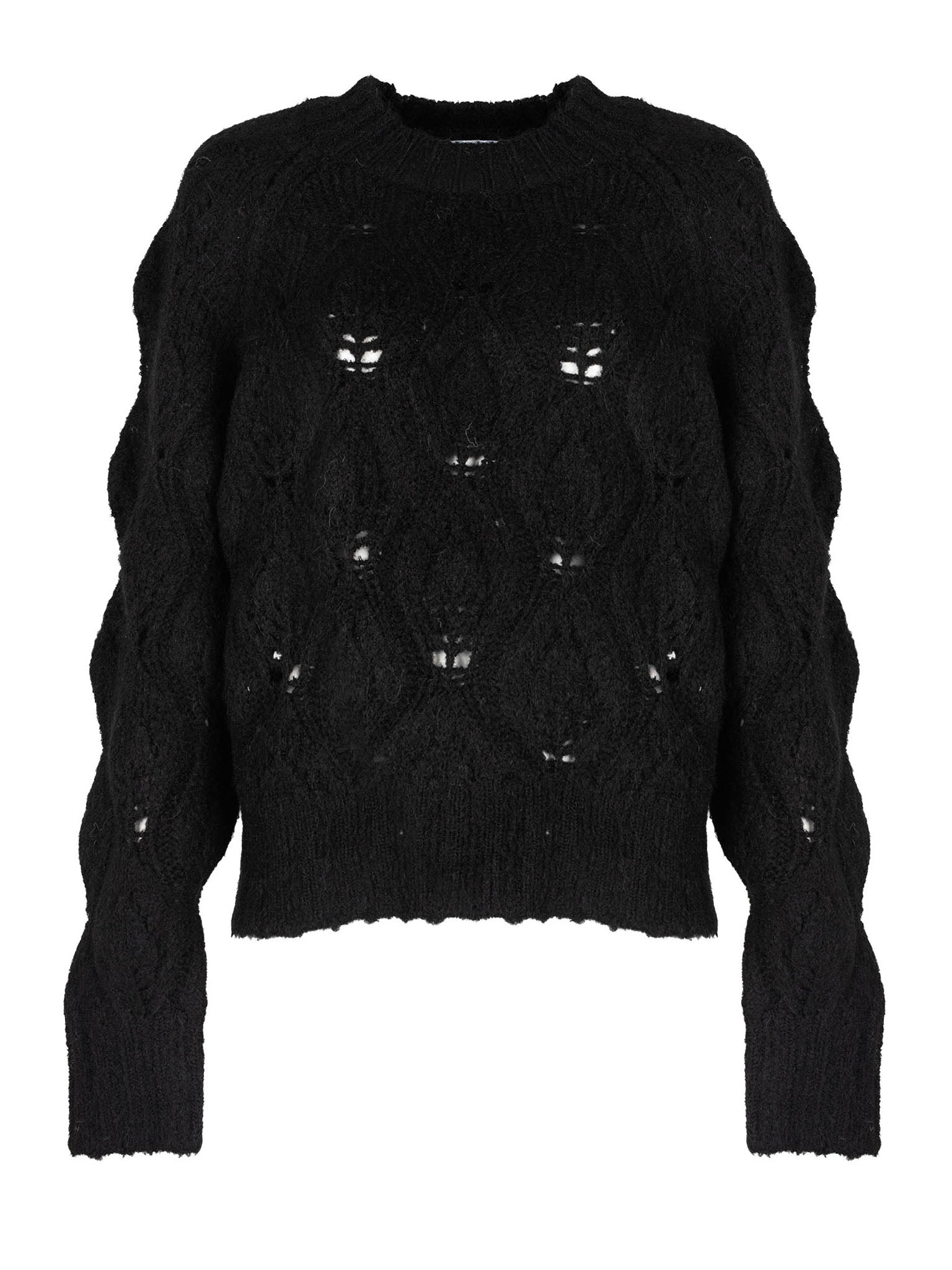 Thumbnail - Silvian Heach Pullover Oversize Damen schwarz