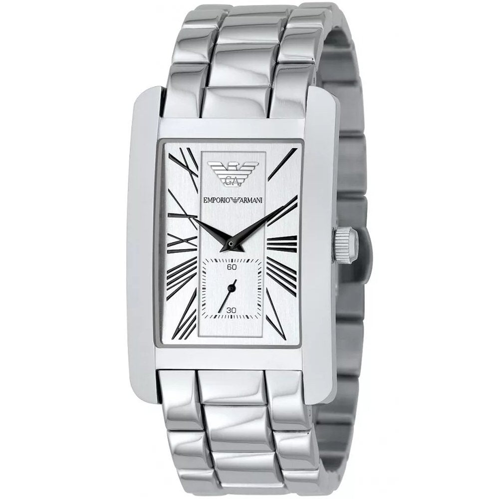 AR0145 Classic vit urtavla herrklocka