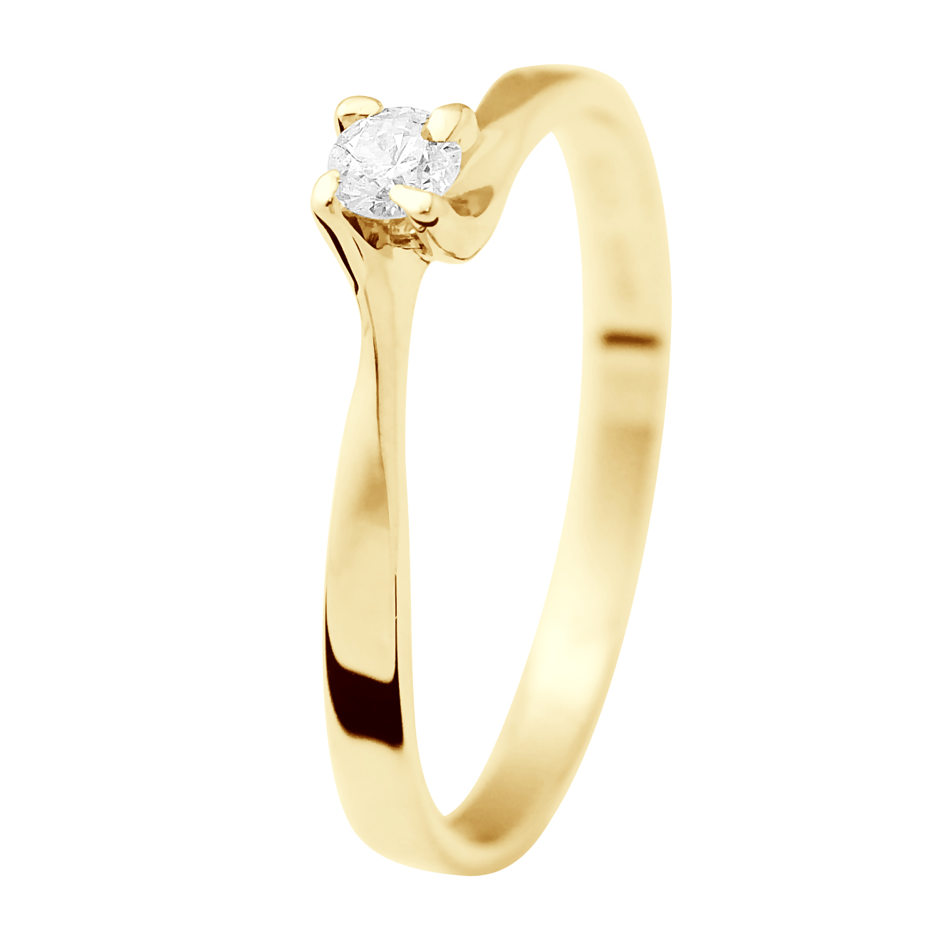 Thumbnail - DIADEMA - Ring - Diamant - Gelbgold