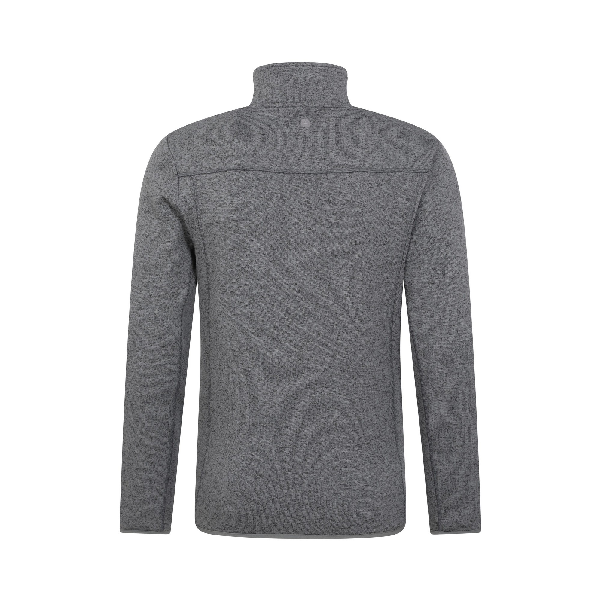 Mountain Warehou Mens Helford Half Zip Fleece Top (Grå) tröjor herr – bild 2