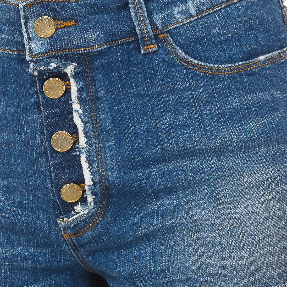 Armani Jeansshorts med fransig fåll för kvinnor C5J17 dam – bild 2