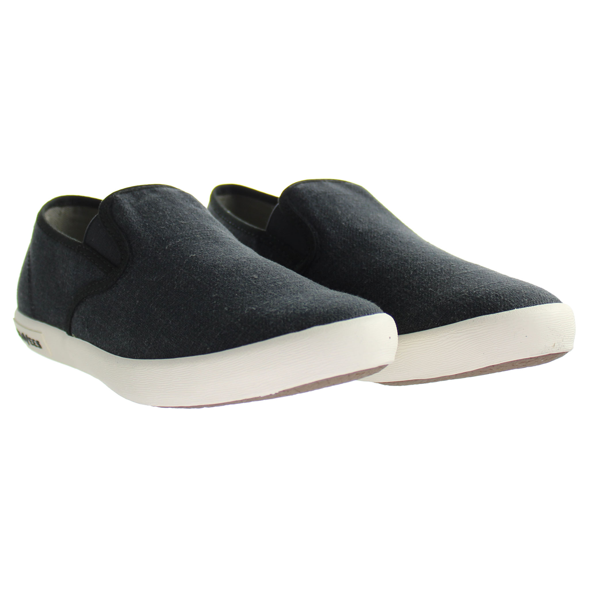 Seavees Baja Slip On Standard Svart Vintage Svart Damskor – bild 2
