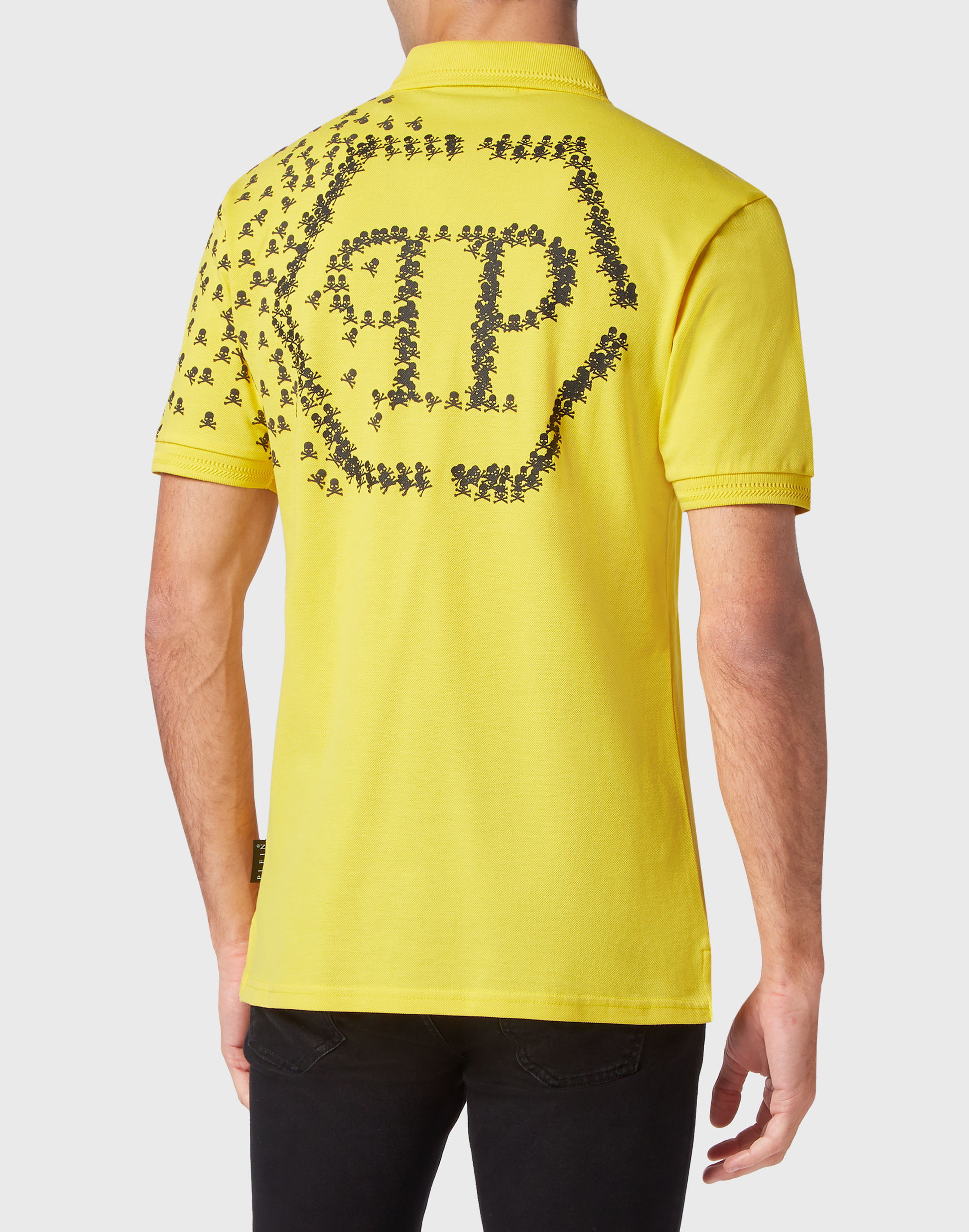 Philipp Plein Pikétröja Skull&Bones herr – bild 4