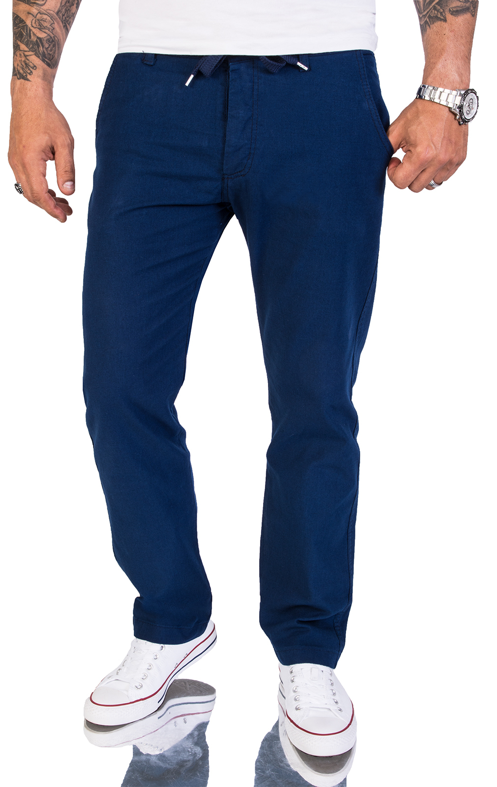 Thumbnail - Rock Creek Stoffhose Navy