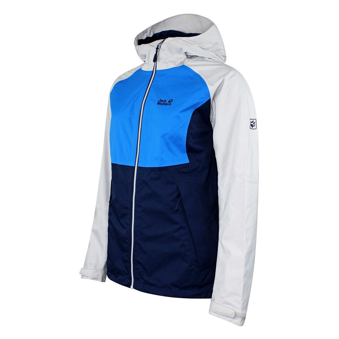 JACK WOLFSKIN Kimberley Dam Vit/Blå Jacka – bild 2