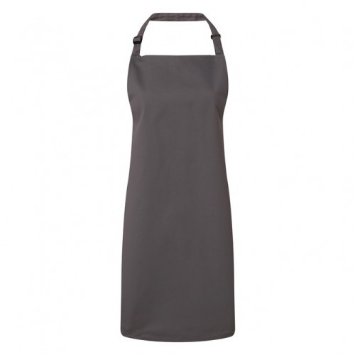 Thumbnail - Premier Unisex Erwachsene HeiQ Viroblock Vollschürze (dunkelgrau)