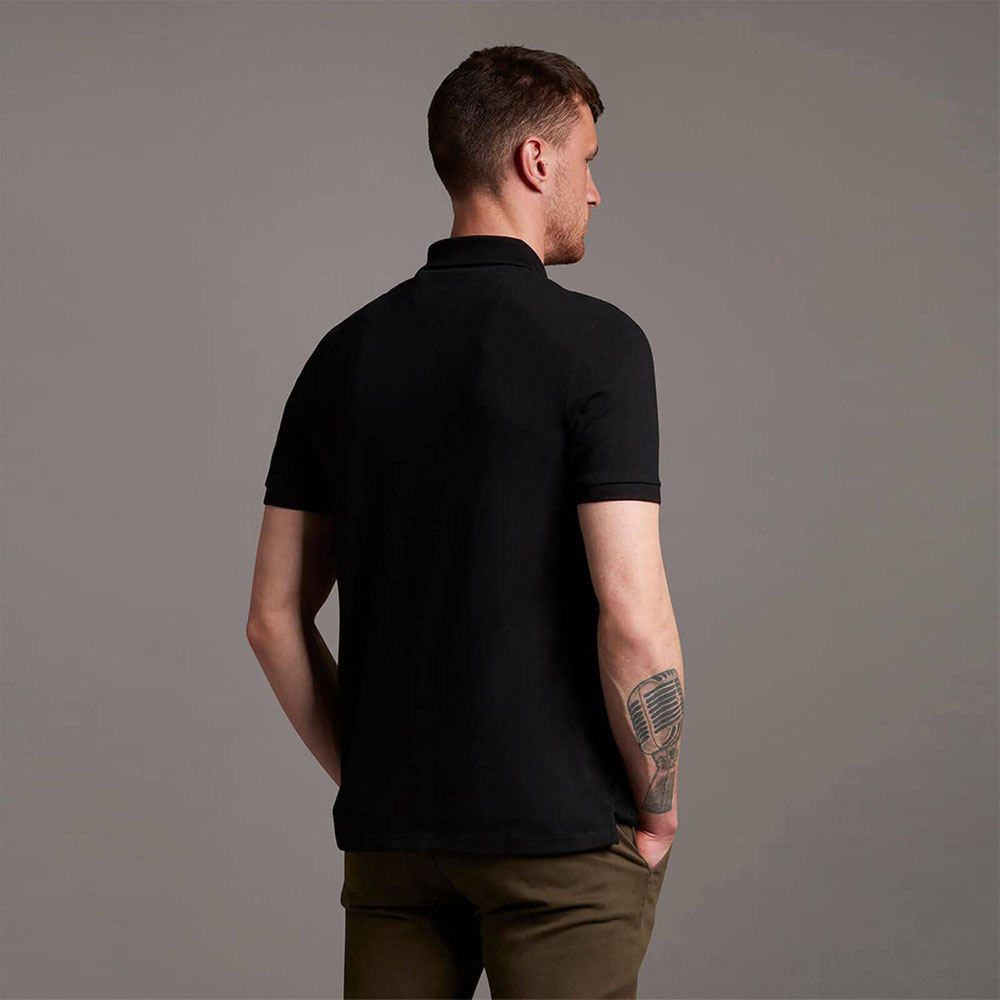 Lyle & Scott Polo Svart Storlek 8