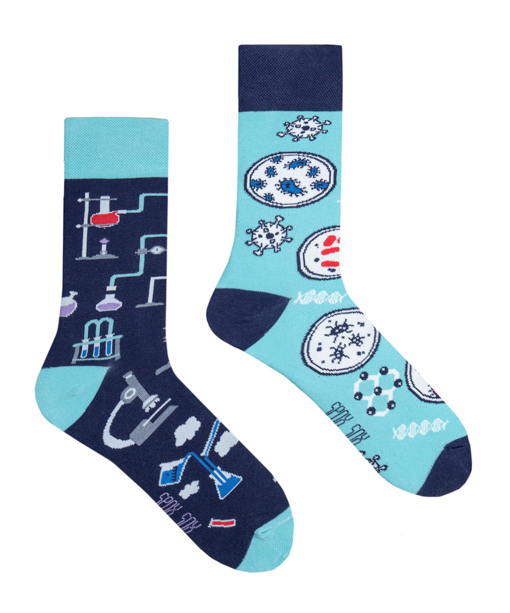 Thumbnail - SPOX SOX Herren & Damen Mismatched Neuheit Odd Socken Labor