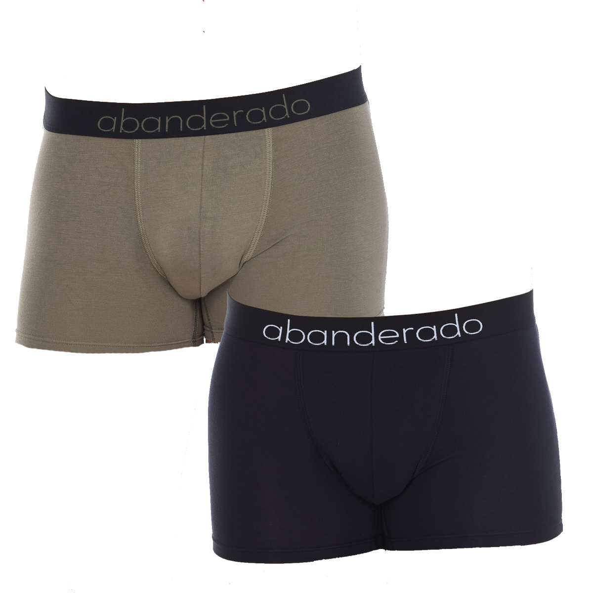 Abanderado Mens Pack-2 Boxers Sensitive Bamboo A0C7M men - Multicolour - Size 2XL