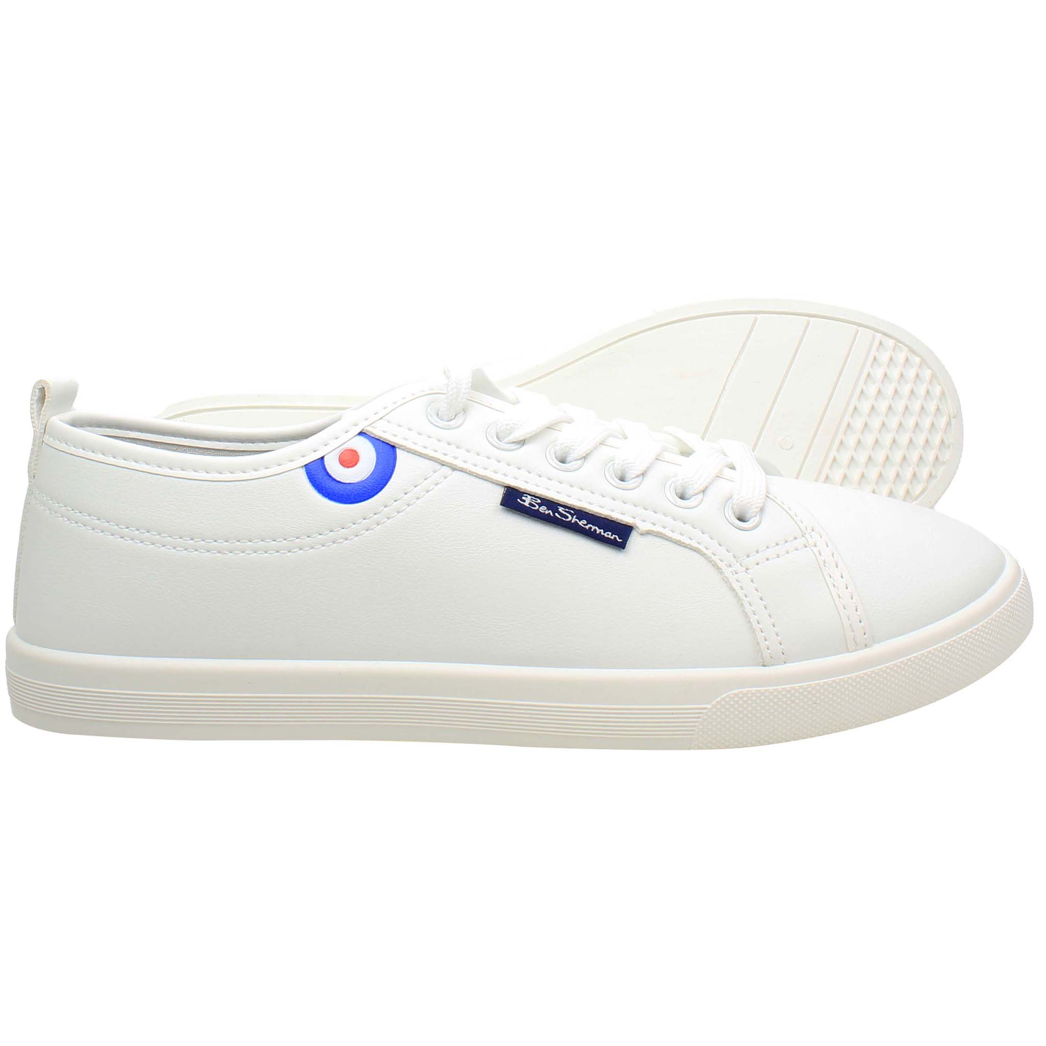 Thumbnail - Ben Sherman Southside Herren Weiße Sneakers
