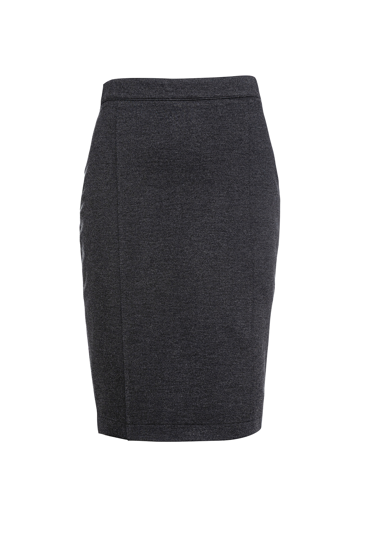 Thumbnail - Stretch-Bleistiftrock anthrazit