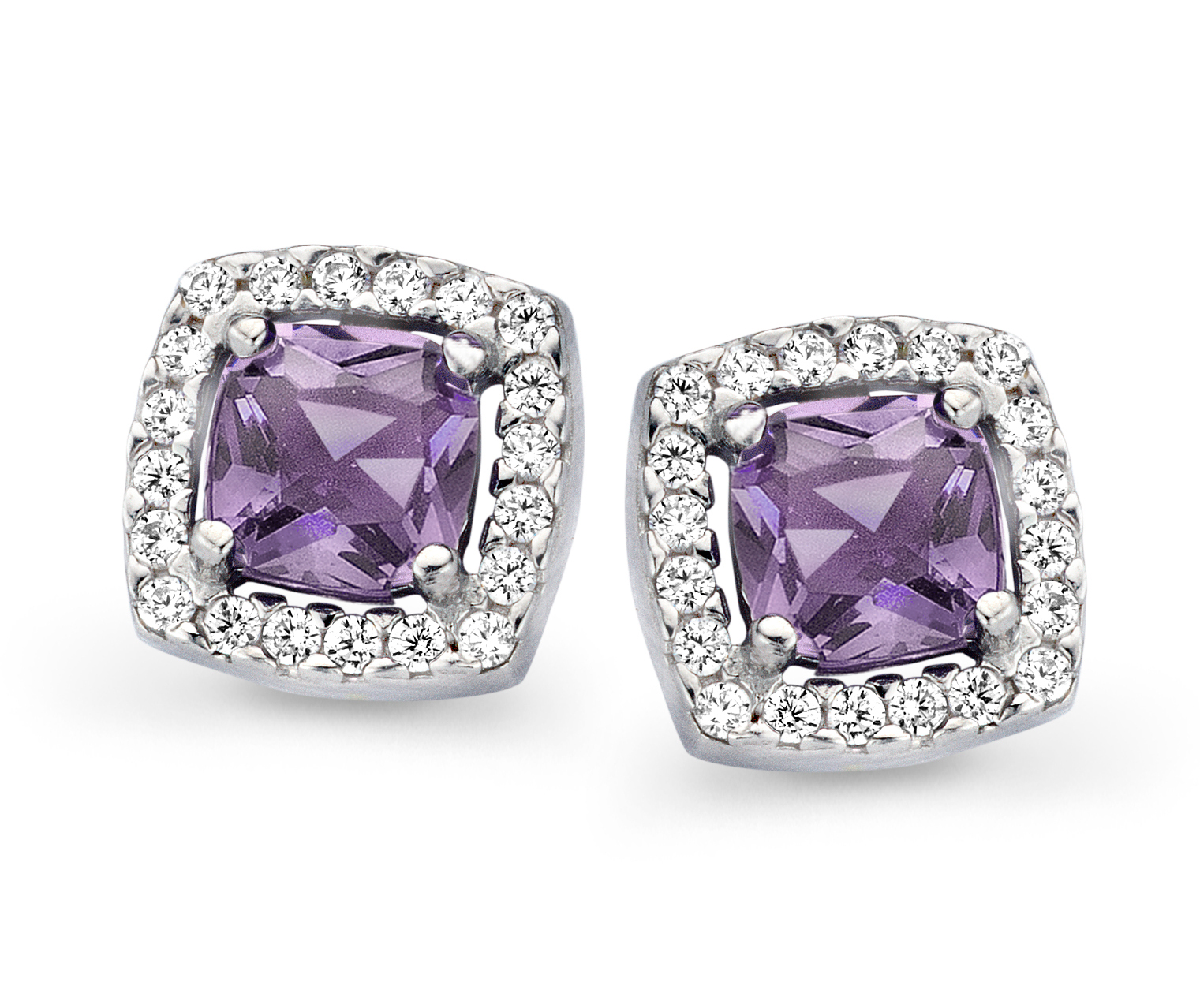 Thumbnail - Orphelia 'Faustine' Ohrstecker für Damen aus 925er Sterlingsilber - Silber ZO-7199/LA