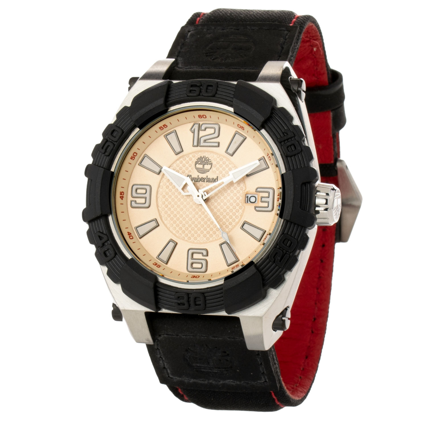 Thumbnail - Timberland Herrenuhr Quartz Silber Schwarz