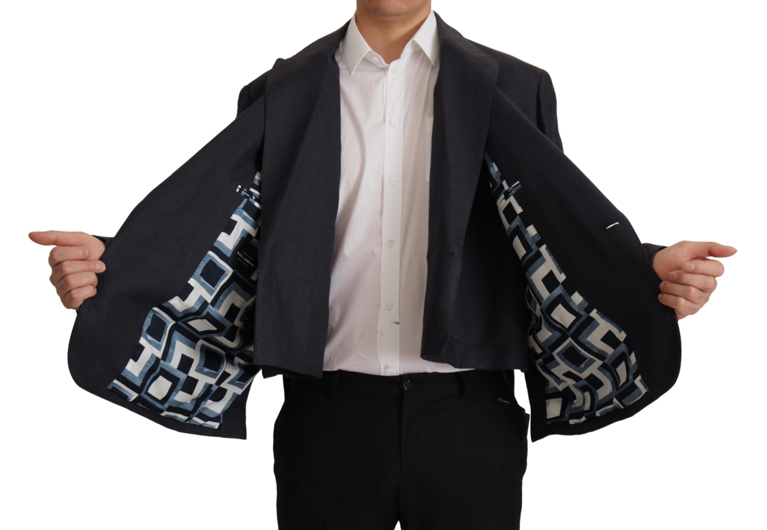 Dolce&Gabbana Linne Formell Herr Blazer Herrjacka – bild 2