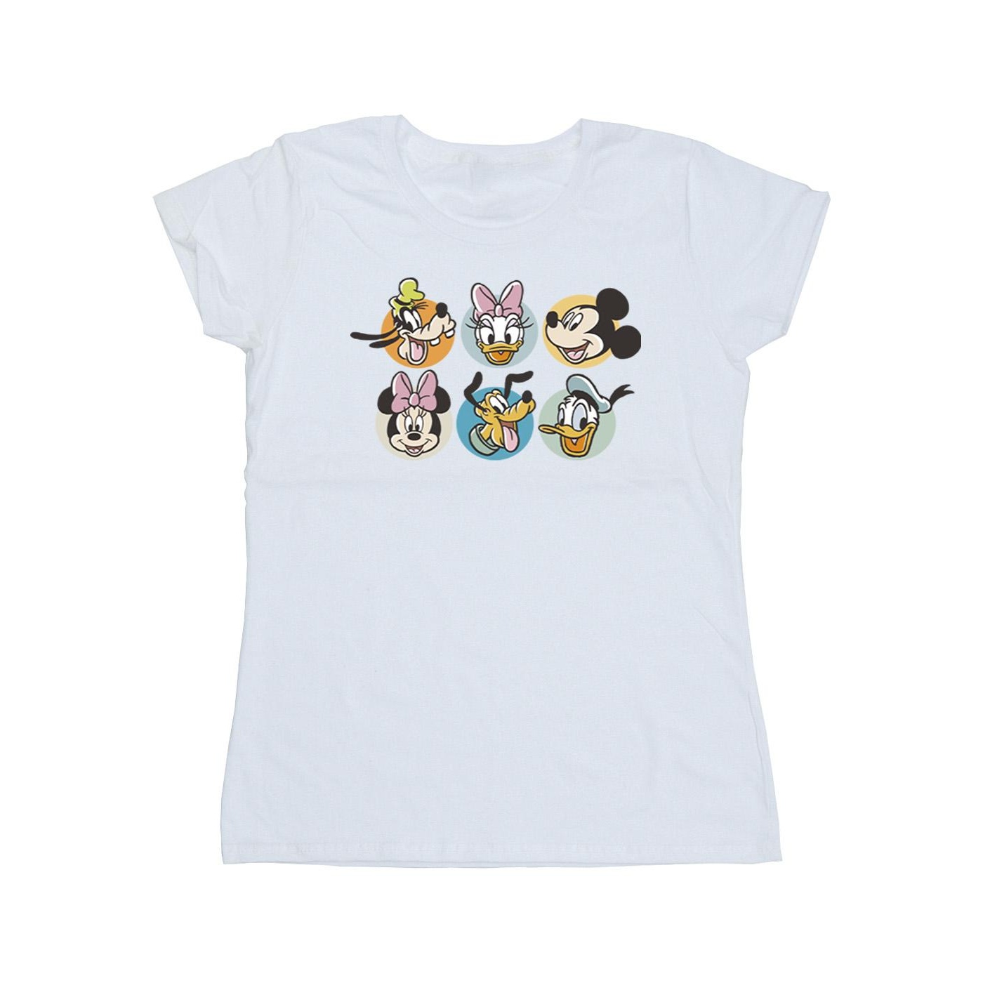 Disney - "Mickey Mouse and Friends" T-Shirt für Damen (Weiß)